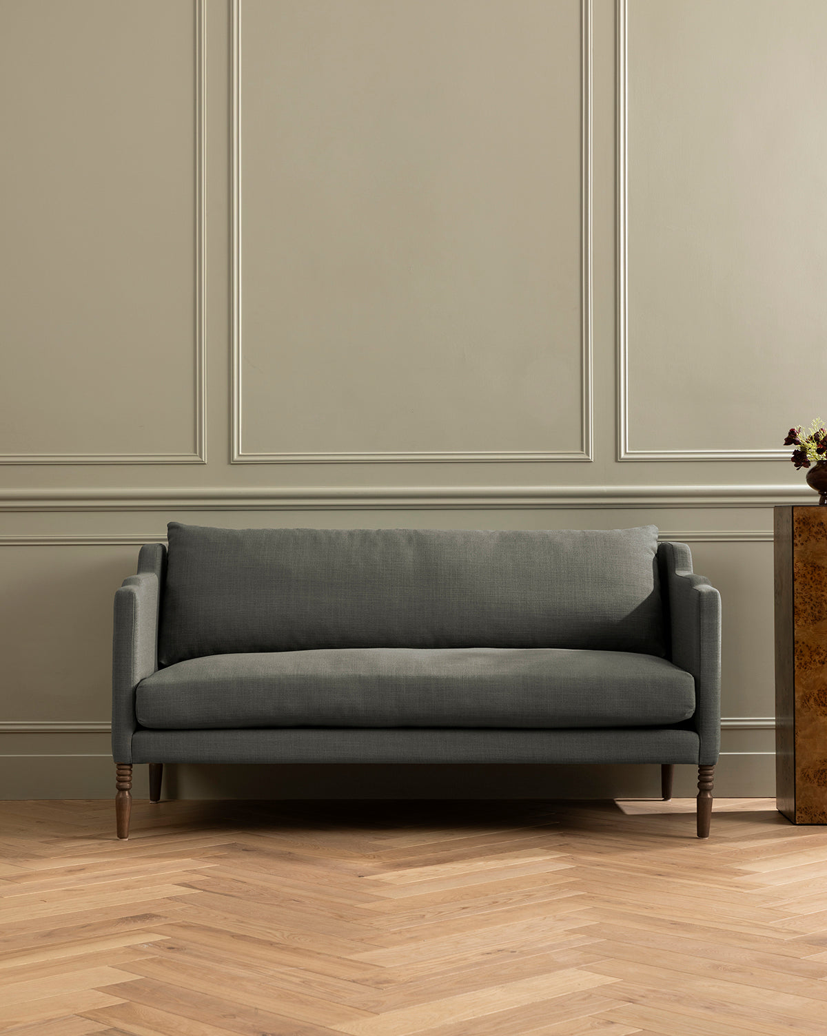Gemma Settee 65" Classic Design  High-Quality Fabric