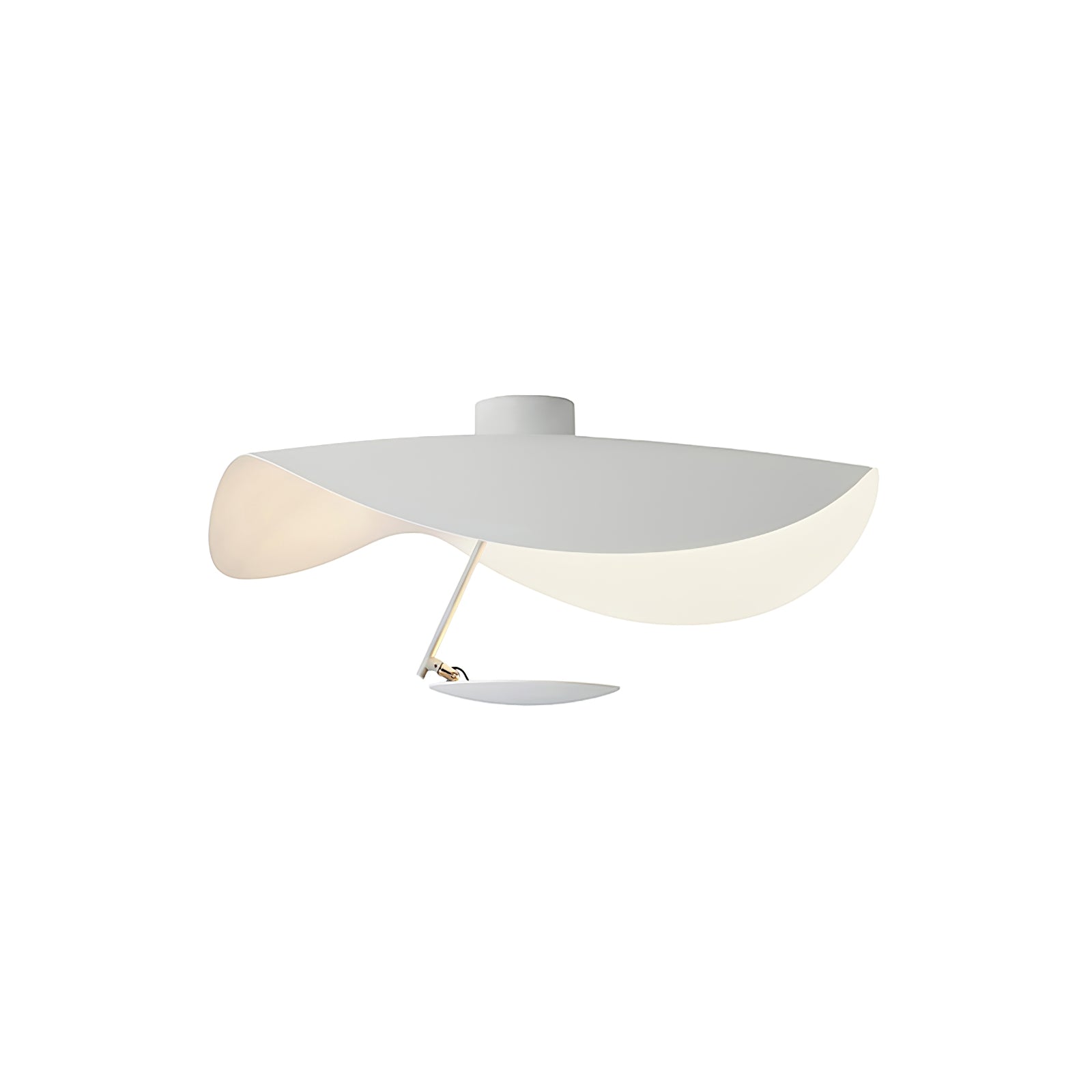 Bello LED Plafondlamp | Metaal & Staal, Warm Licht 3000K
