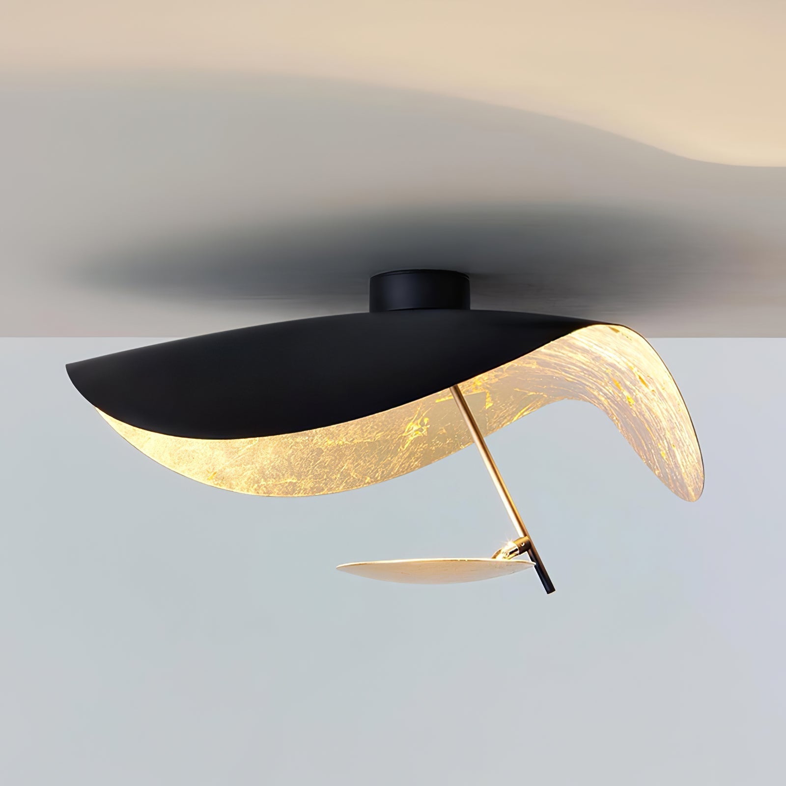 Bello LED Plafondlamp | Metaal & Staal, Warm Licht 3000K
