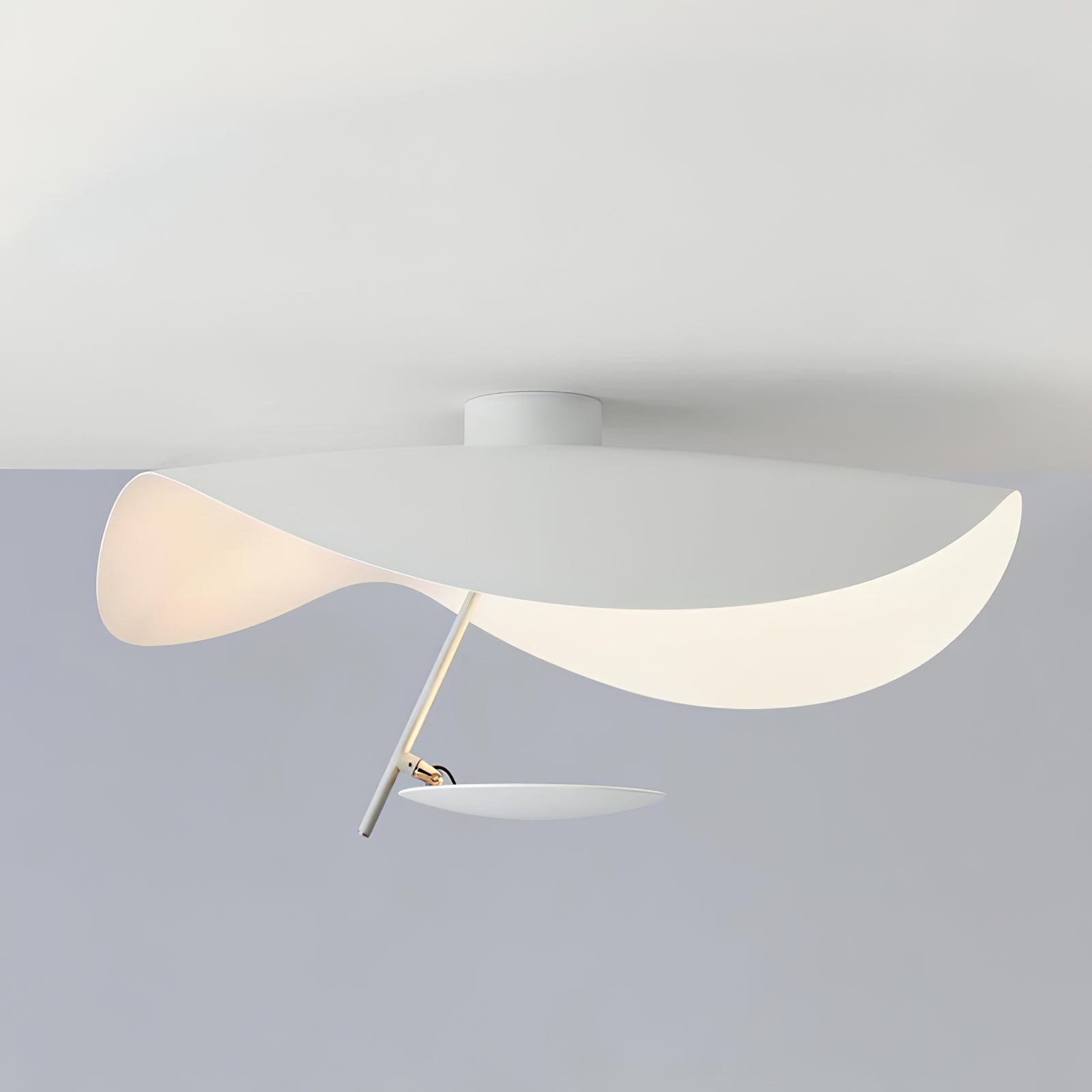 Bello LED Plafondlamp | Metaal & Staal, Warm Licht 3000K