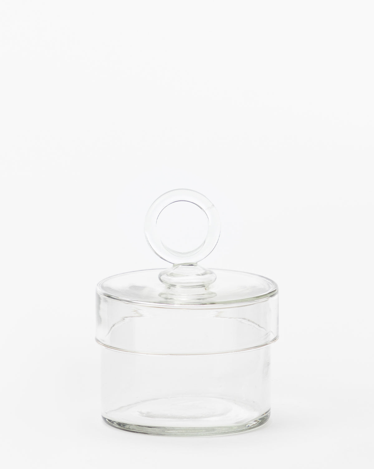 Bello Glass Canister  Round Shape with Bold Lid