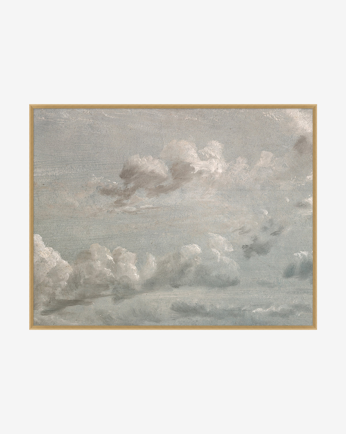 Gale Wall Art Gray Clouds  Moody Sky Design