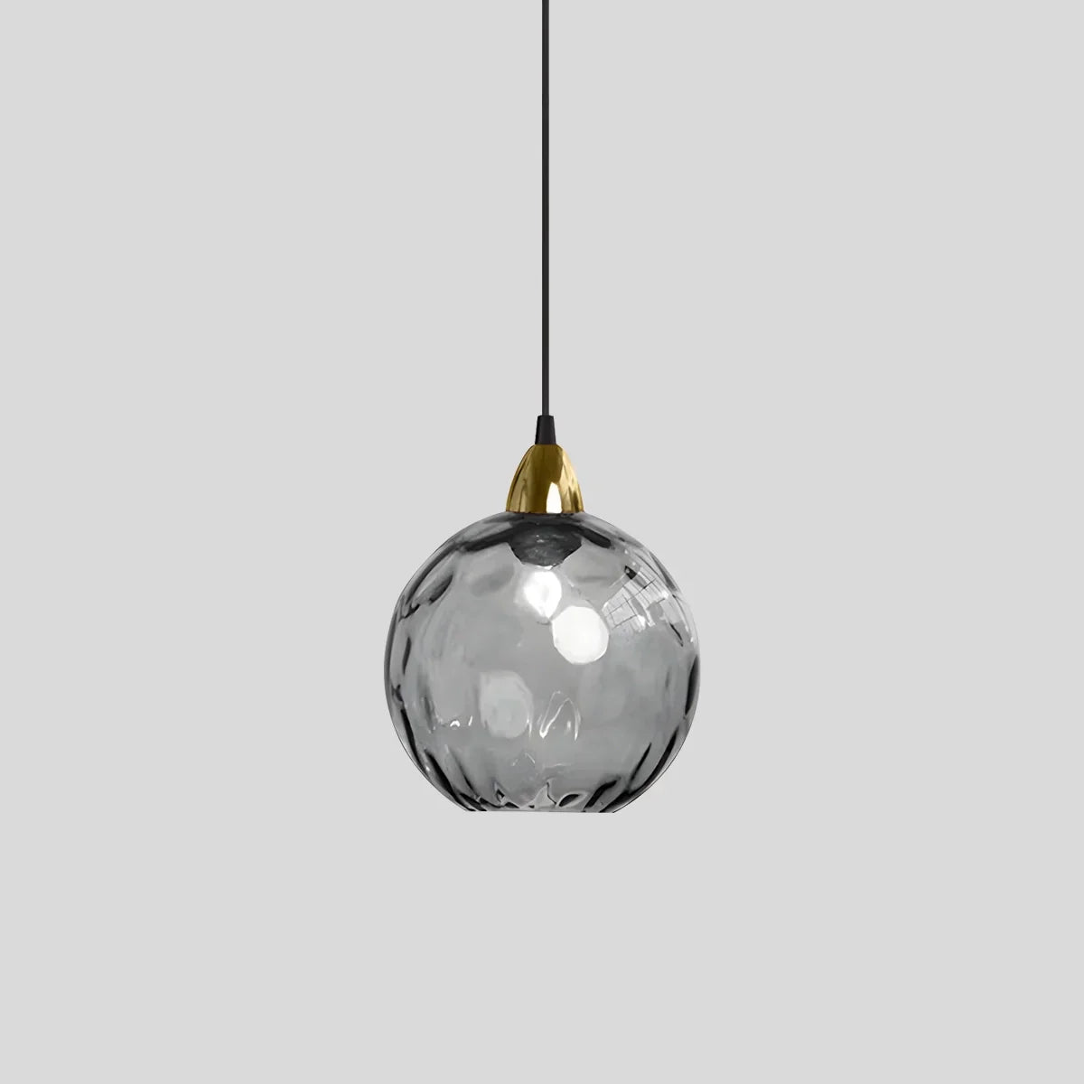 Luma Droplet Pendant Light | Elegant Glass Design, Warm 3000K Light