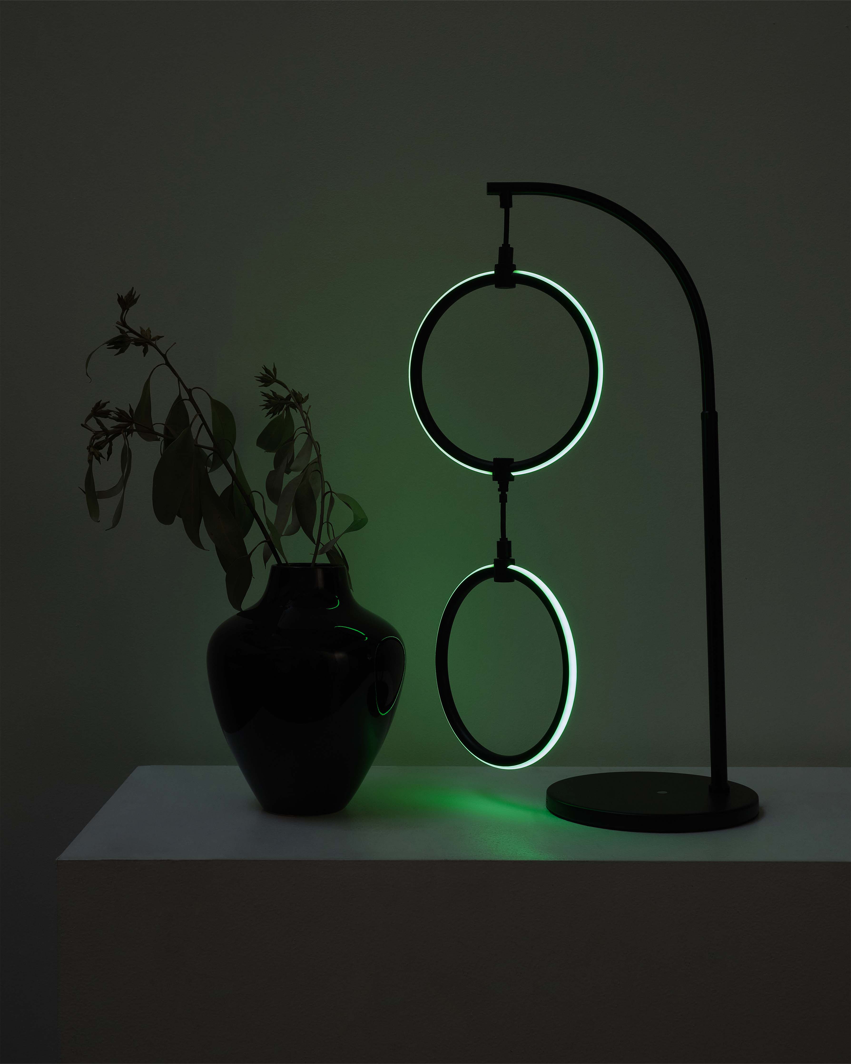 Navi RGB Table Lamp | Color-Changing, Matte Black Finish