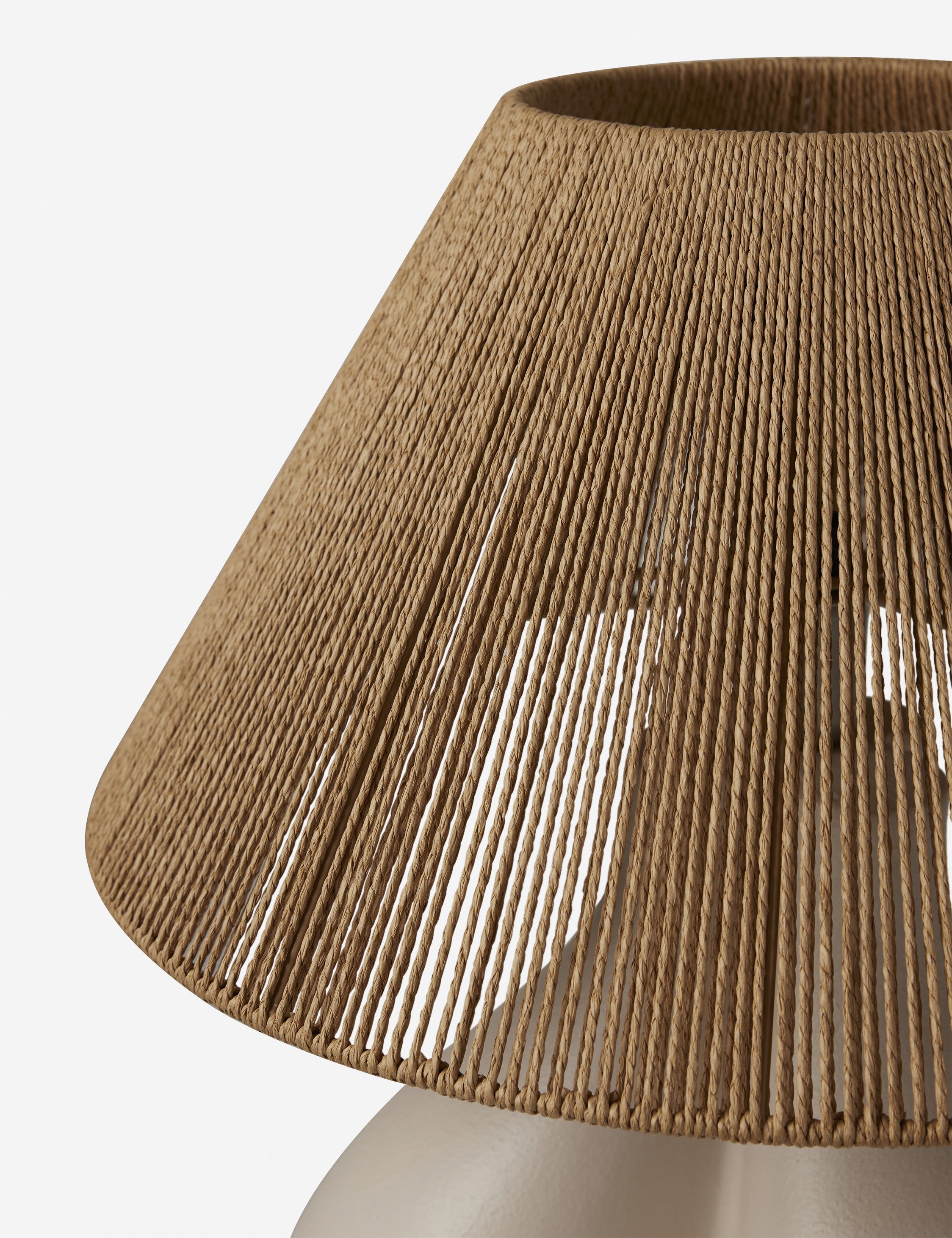 Grove Table Lamp | Woven Shade, Modern Design