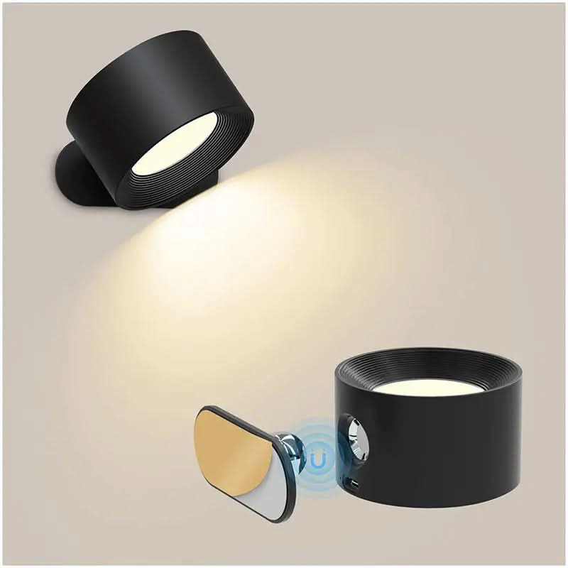 Brix Wireless Wall Lamp | 360° Rotatable, USB Rechargeable