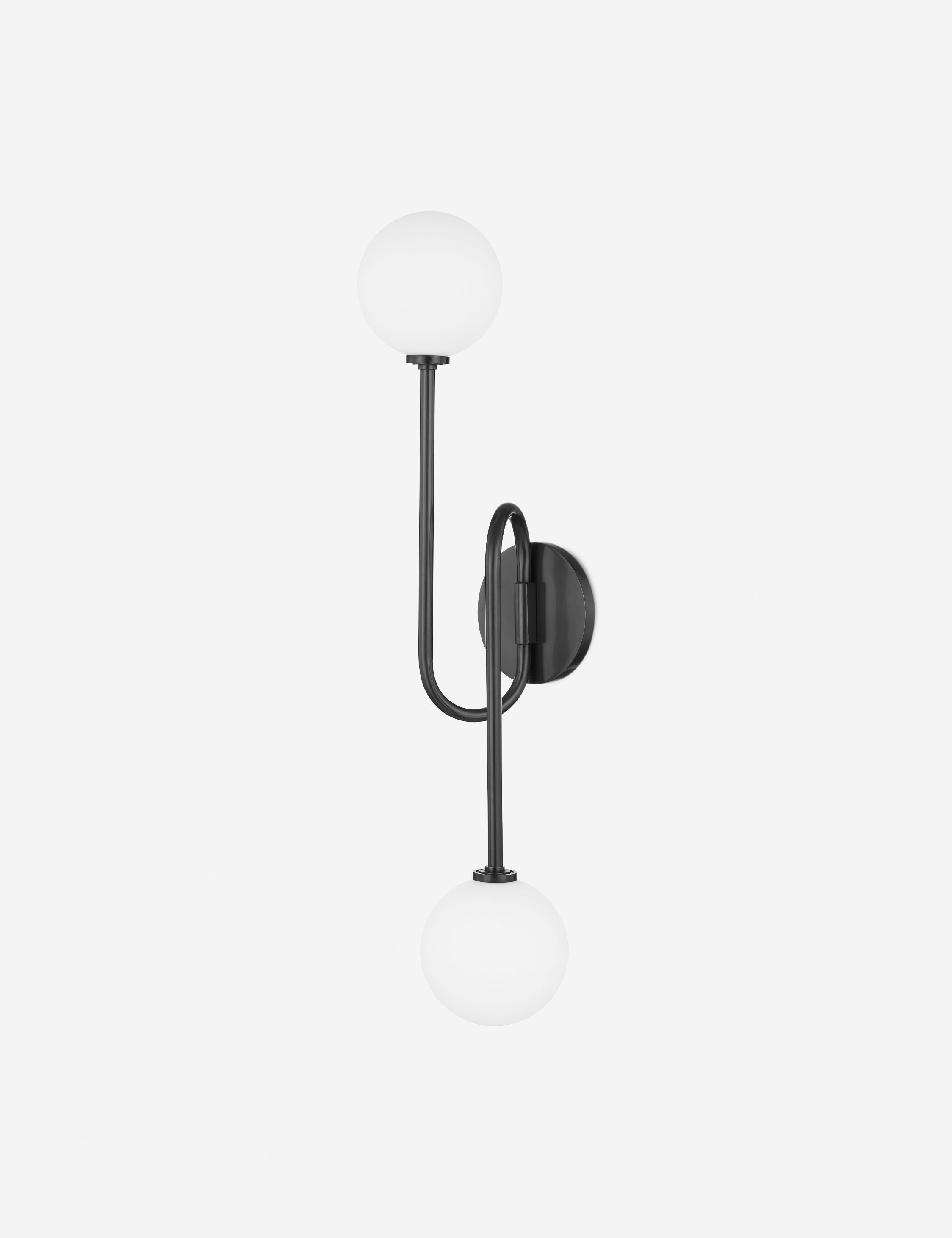 Kira Sconce | Two-Light Design with Frosted Glass Shades