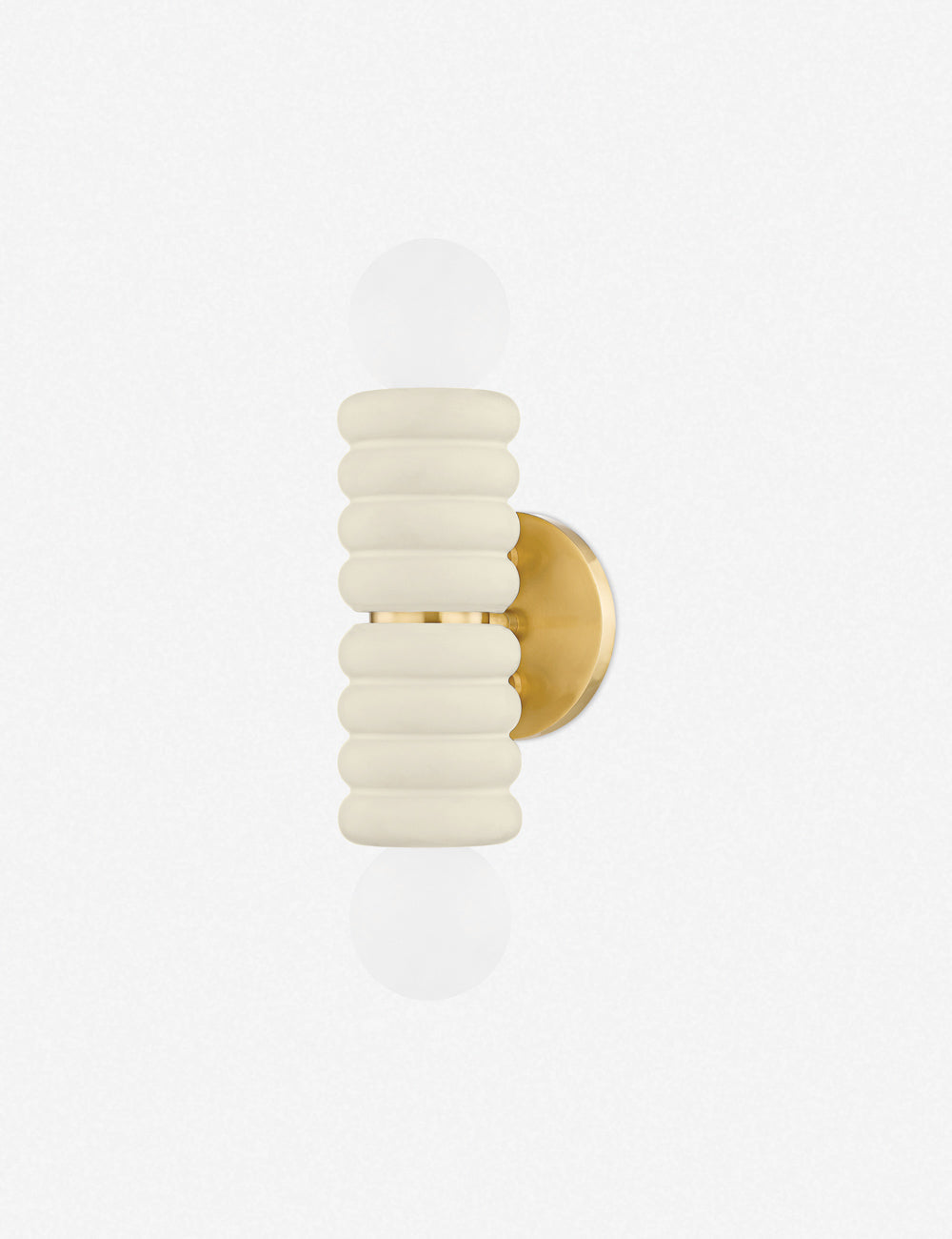 Bela Wall Sconce | Damp-Rated Ceramic Design
