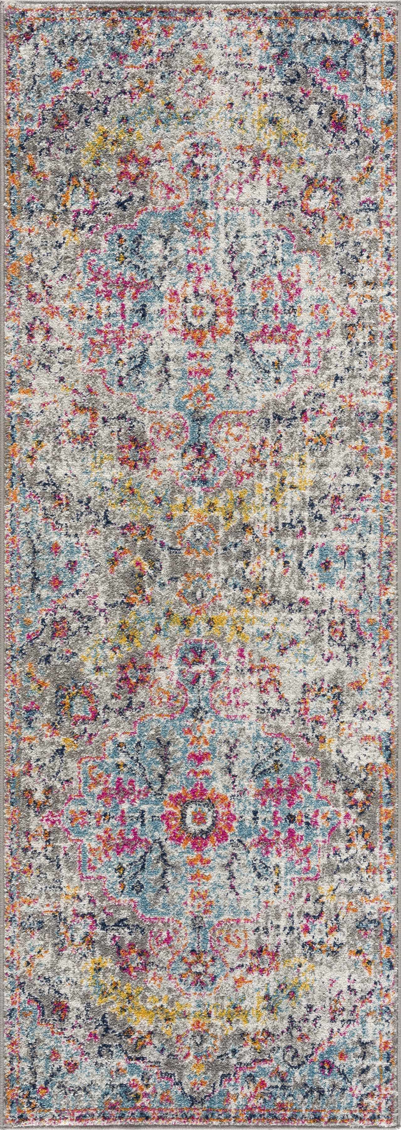 Dazzle Colorful Area Rug  Machine Woven  Medium Pile