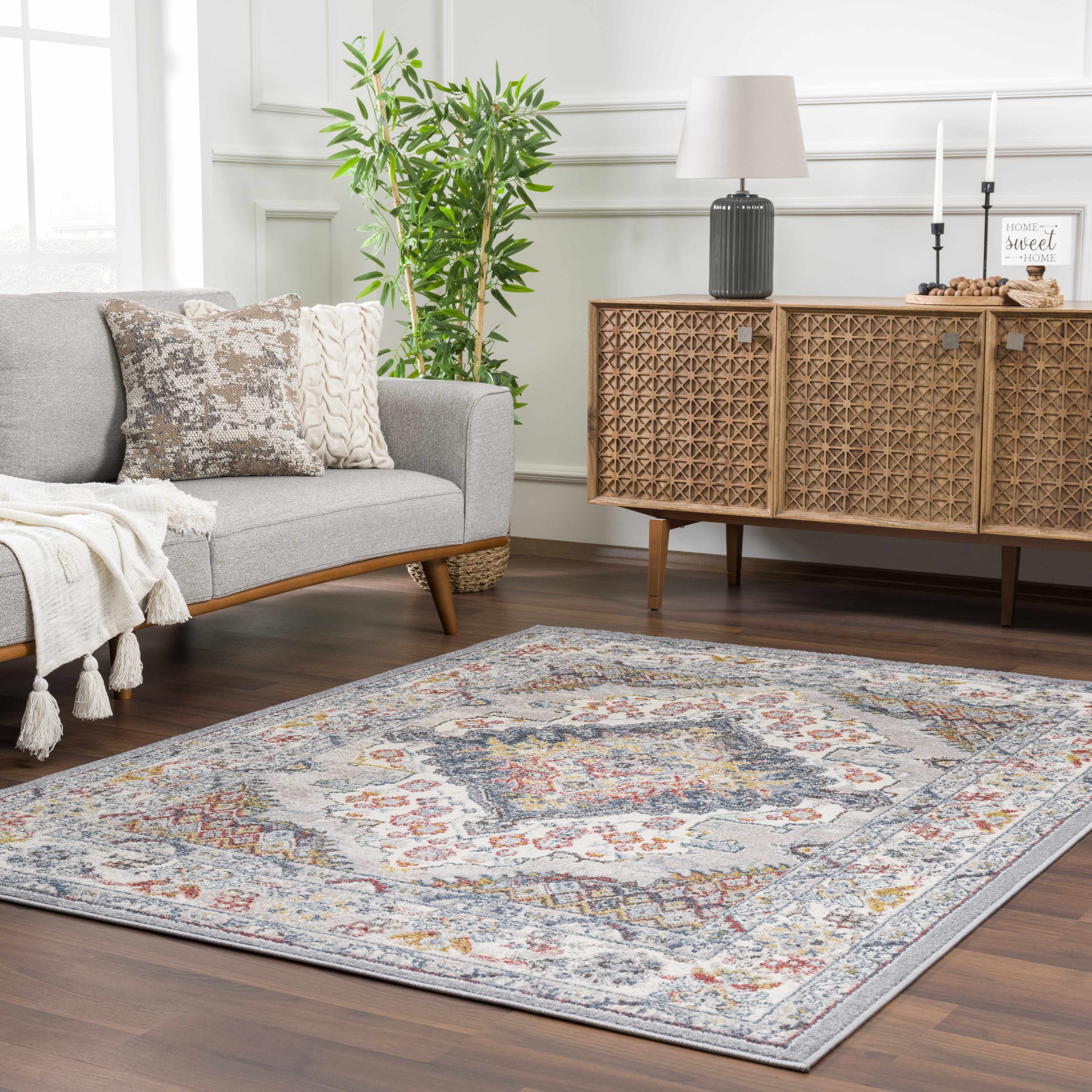Haven Area Rug  Machine Woven  Traditional Style  Medium Pile