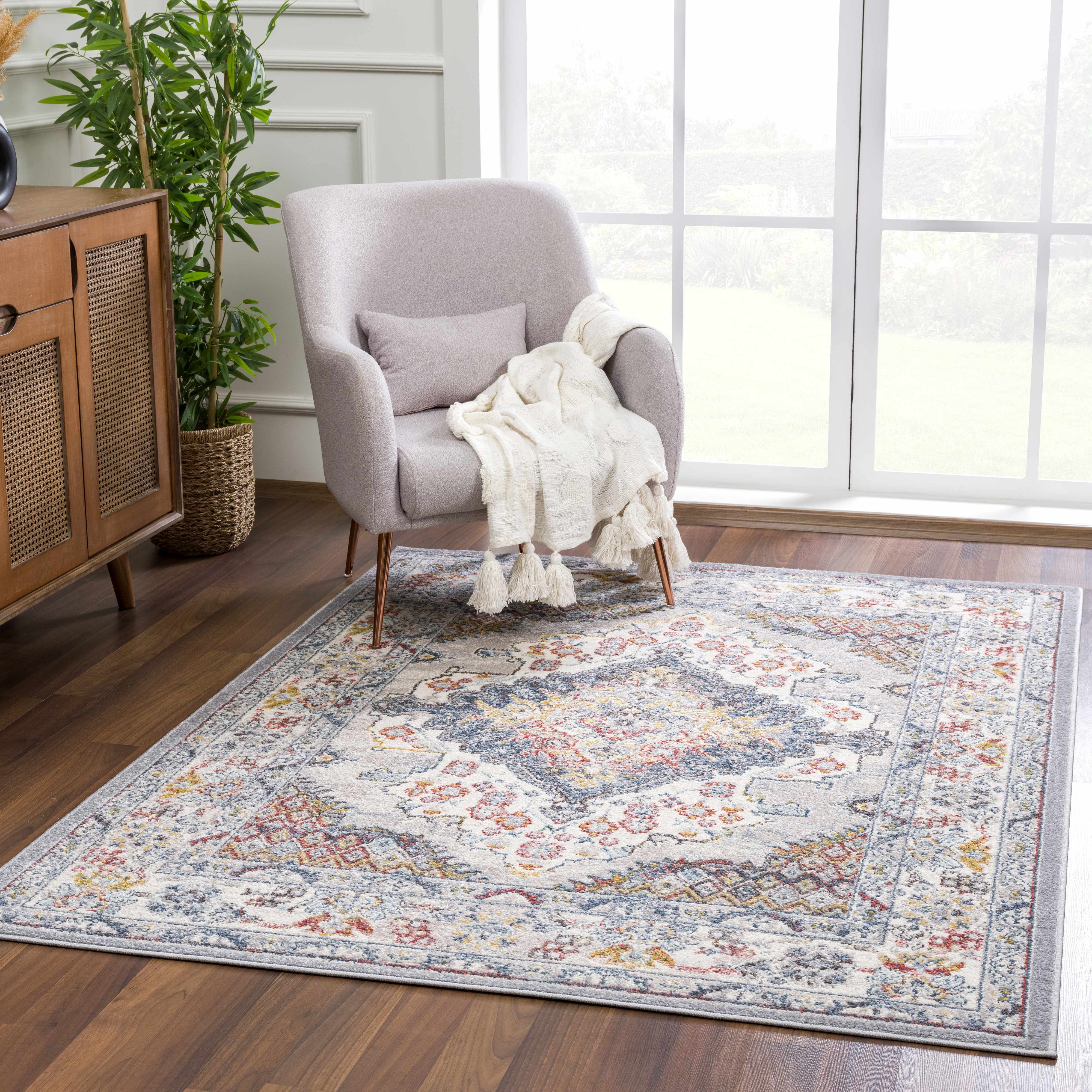 Haven Area Rug  Machine Woven  Traditional Style  Medium Pile