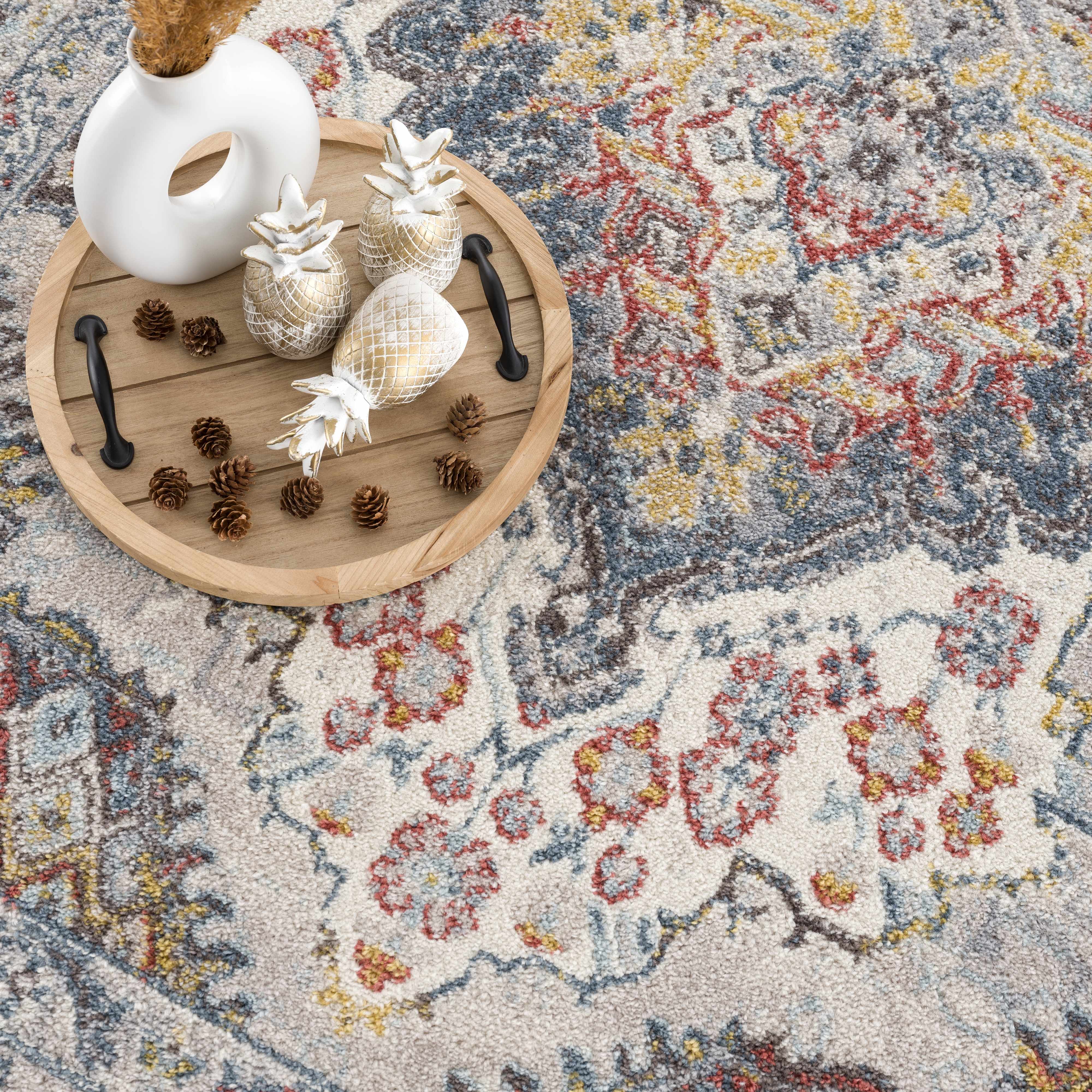 Haven Area Rug  Machine Woven  Traditional Style  Medium Pile