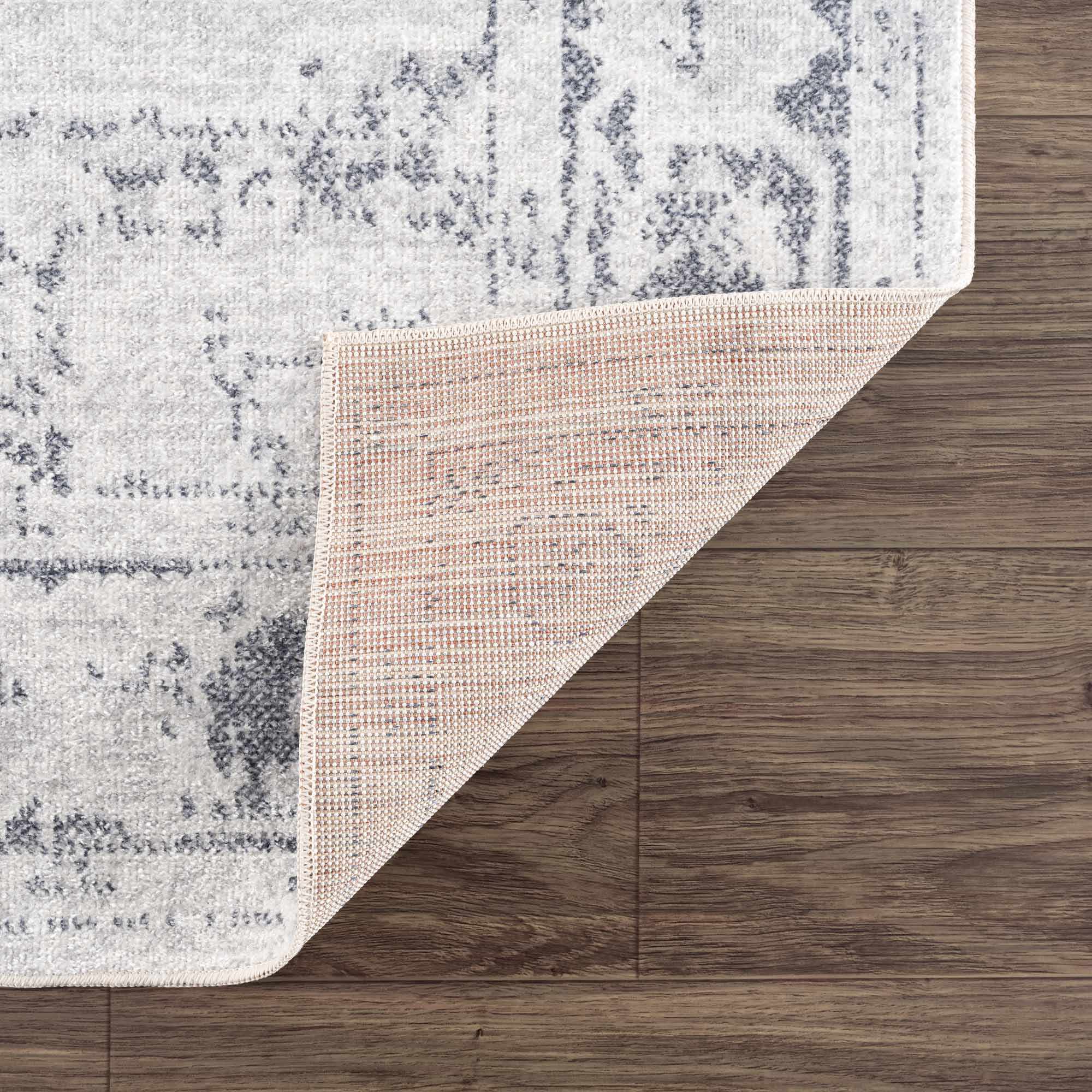 Alma Washable Rug  Traditional  Medium Pile  Antrasit