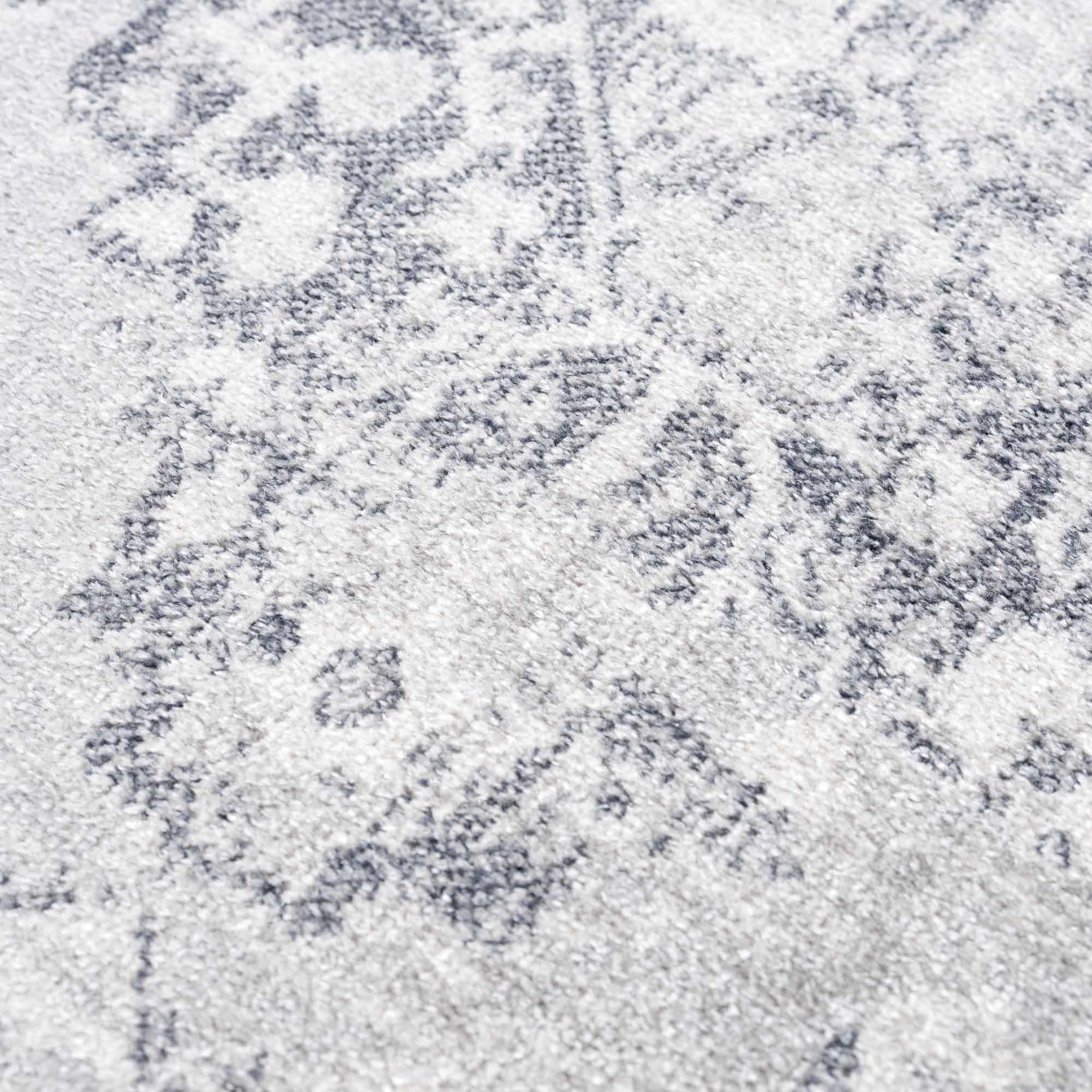 Alma Washable Rug  Traditional  Medium Pile  Antrasit