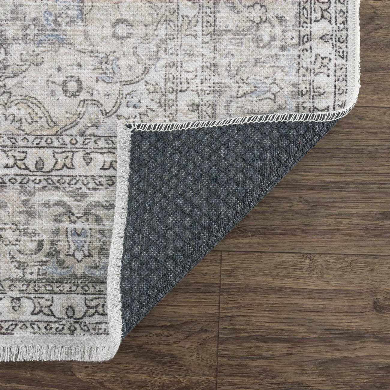 Bela Washable Area Rug  Durable Polyester, Stain-Resistant