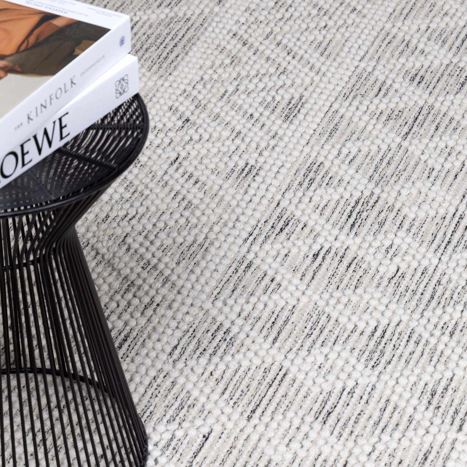 Brixon Area Rug  Hand Woven  100% Wool, Transitional Style