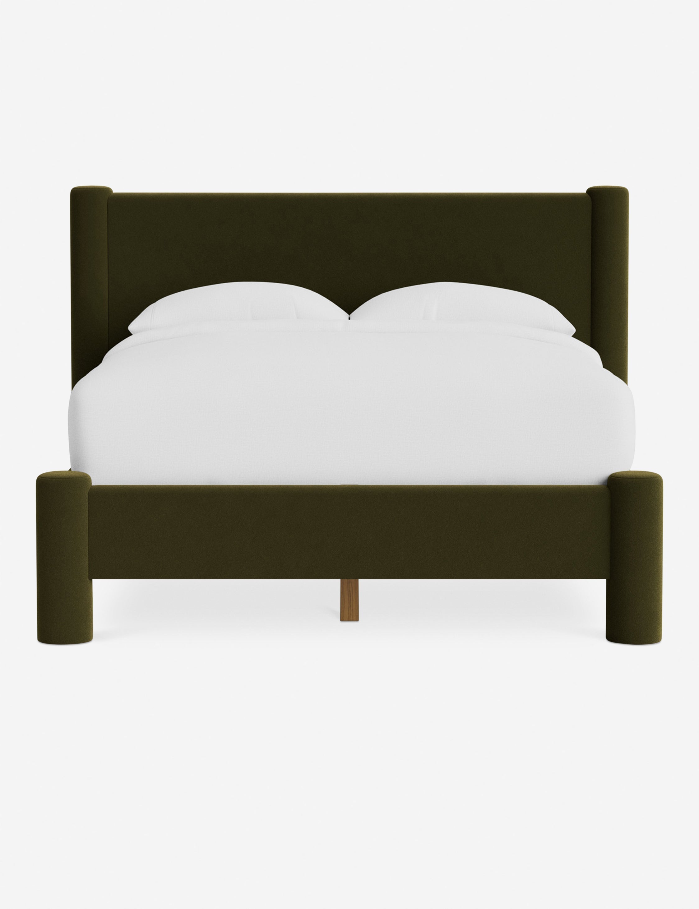 Bello Bed | Oversized Headboard, Fully-Upholstered Frame