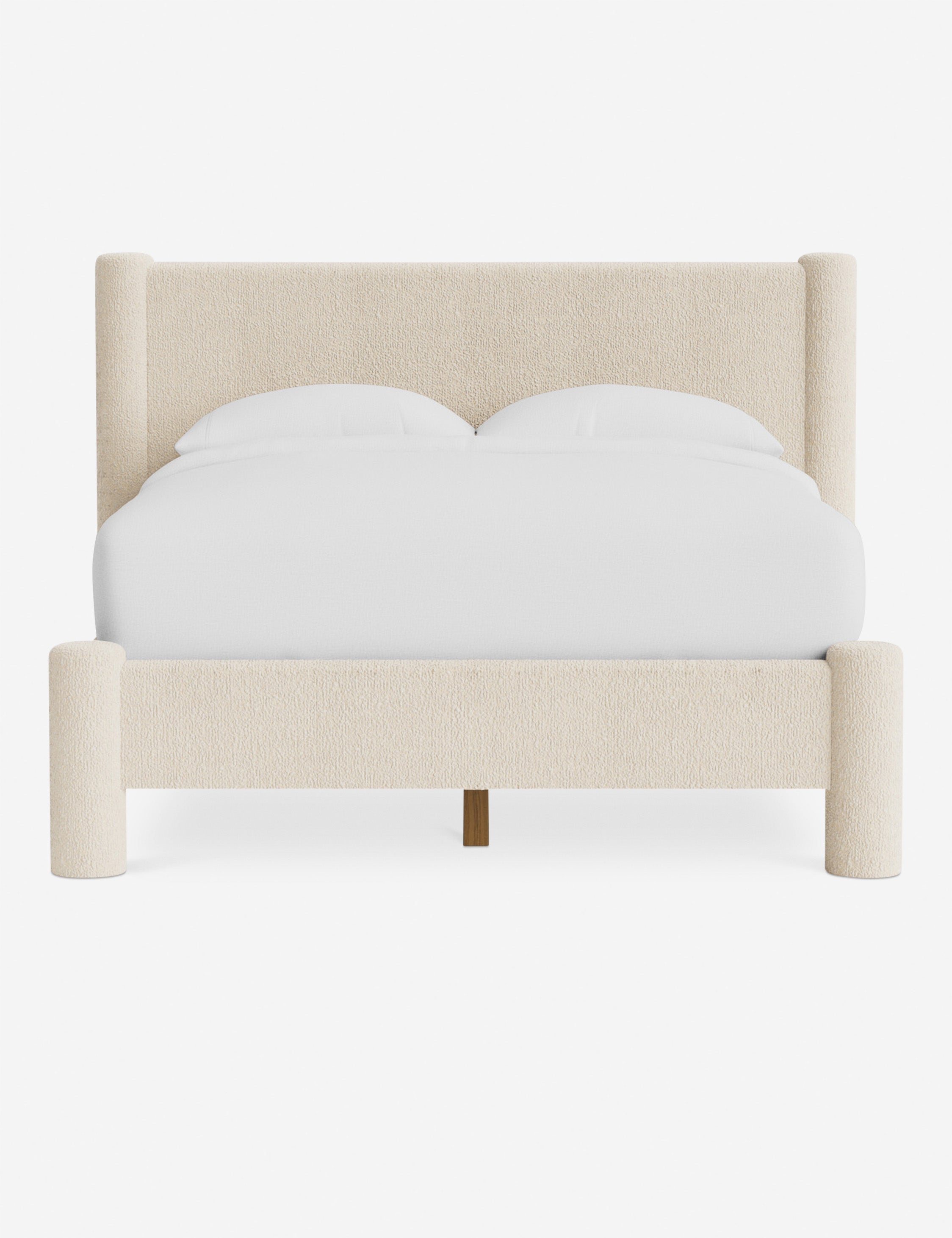 Bello Bed | Oversized Headboard, Fully-Upholstered Frame