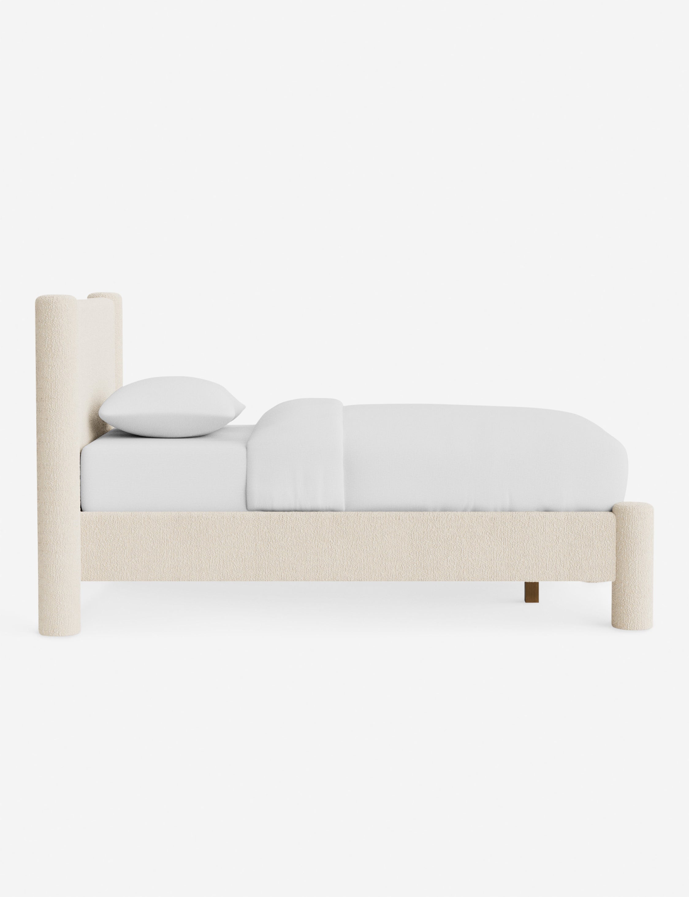 Bello Bed | Oversized Headboard, Fully-Upholstered Frame