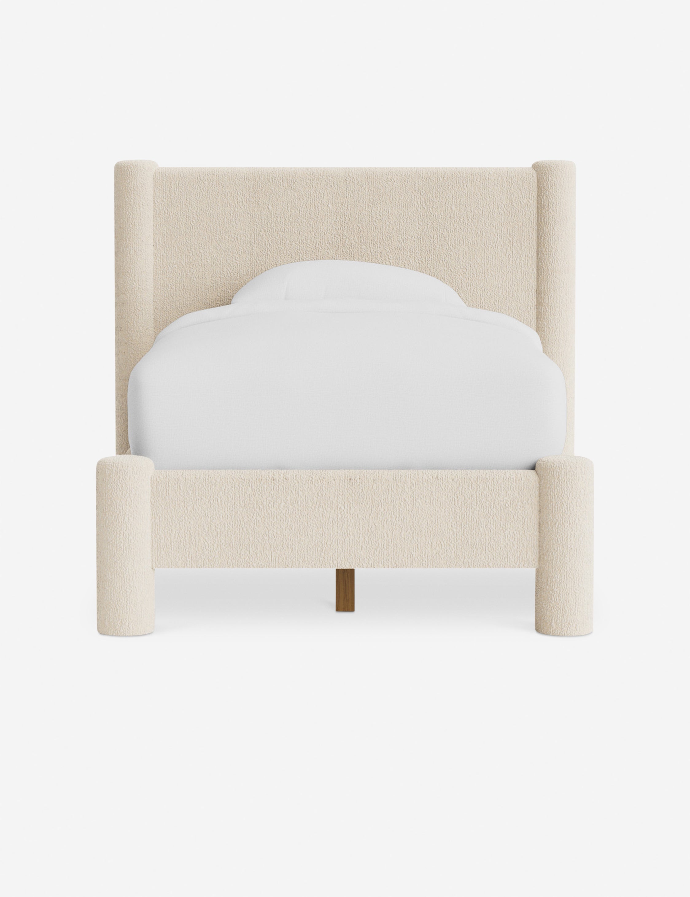 Bello Bed | Oversized Headboard, Fully-Upholstered Frame