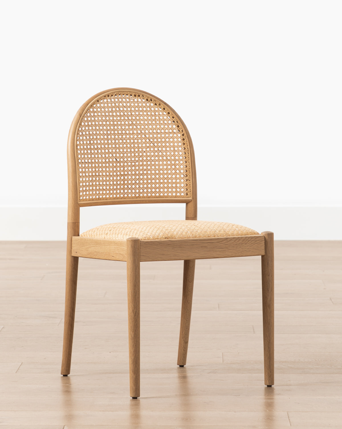 Haven Dining Chair  Natural Oak Frame, Cane Back