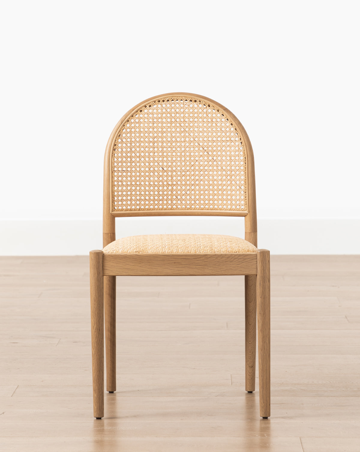 Haven Dining Chair  Natural Oak Frame, Cane Back