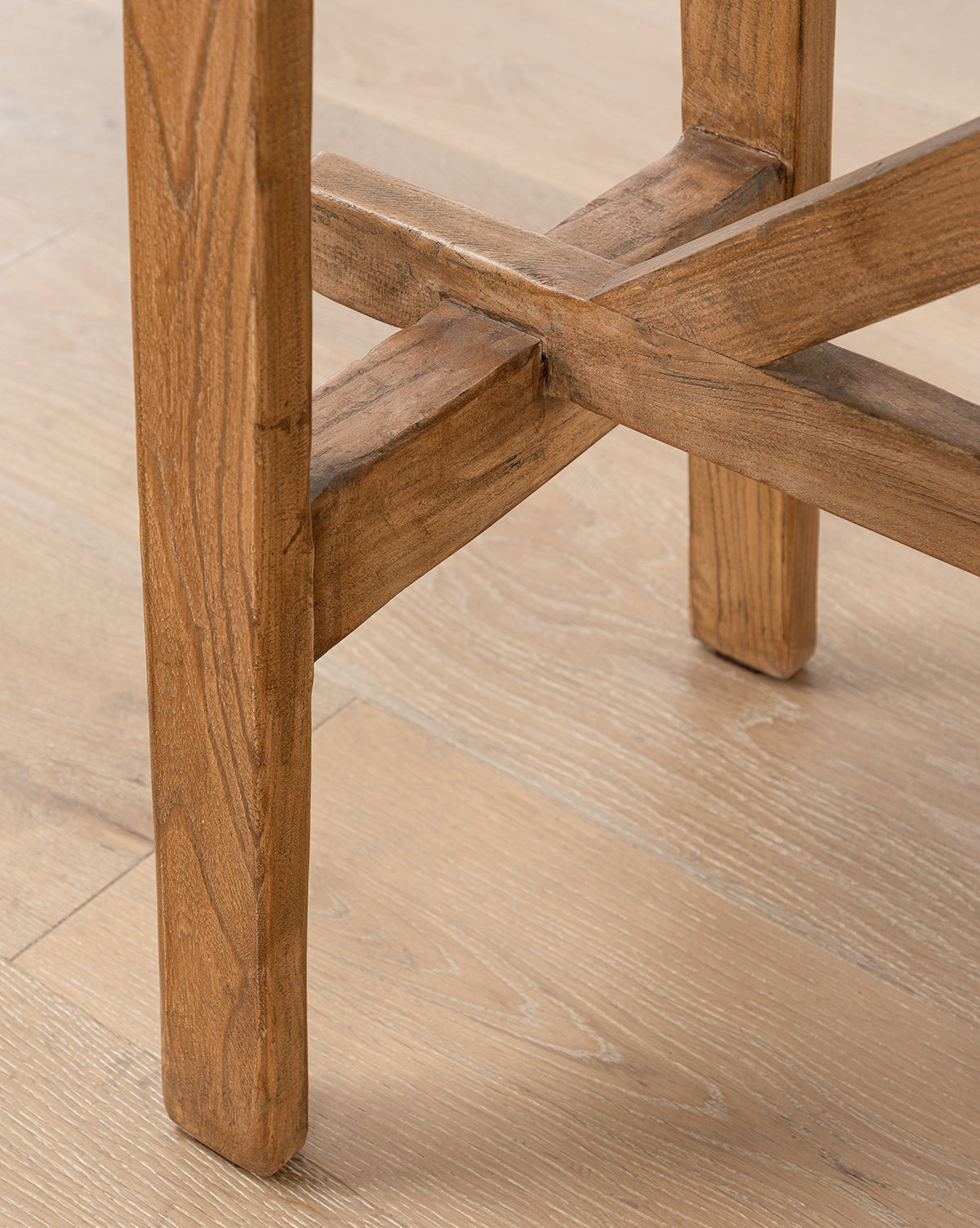 Benson Console Table Reclaimed Elm Wood Rustic Design