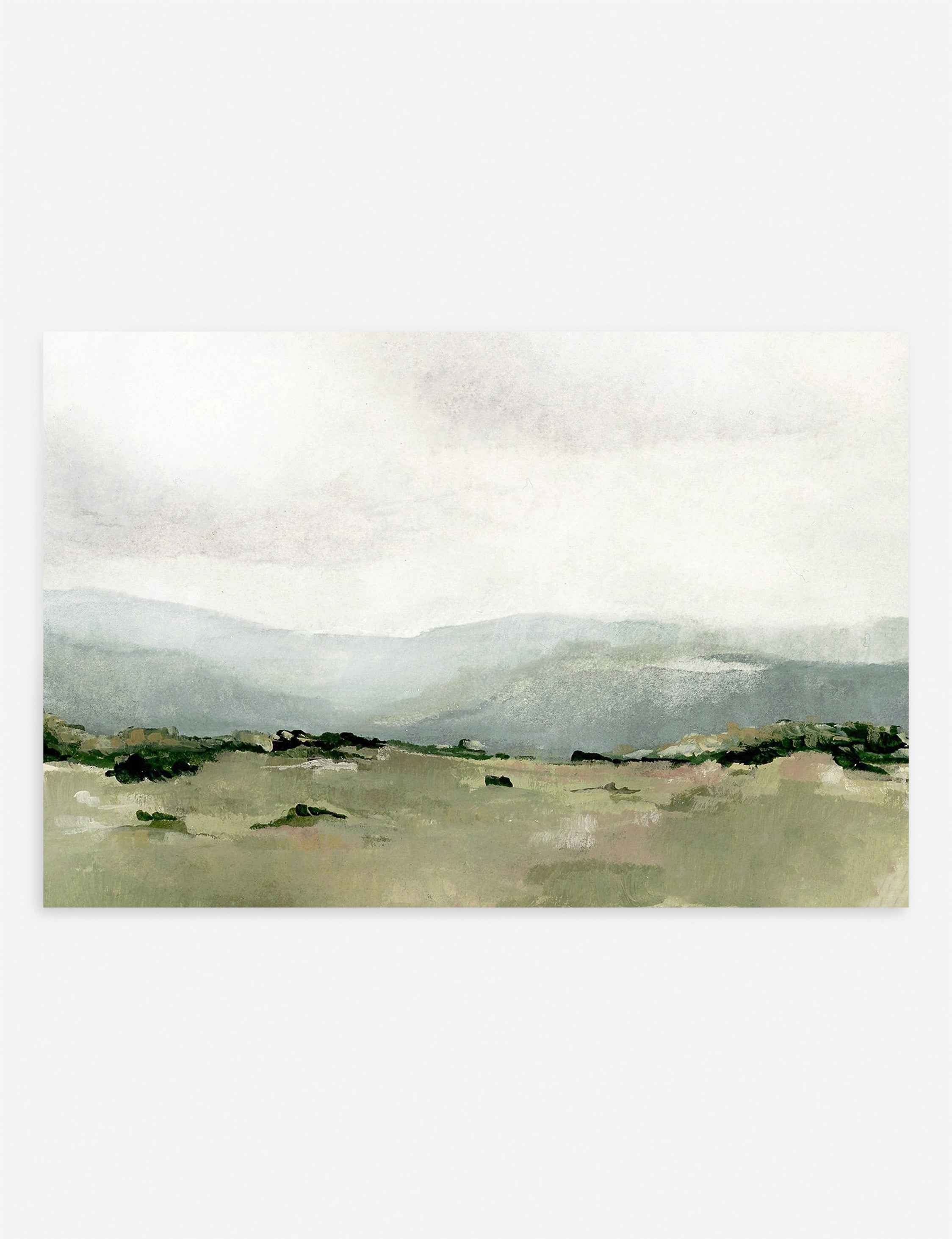 Shepherd's Meadow Print by Hannah Winters