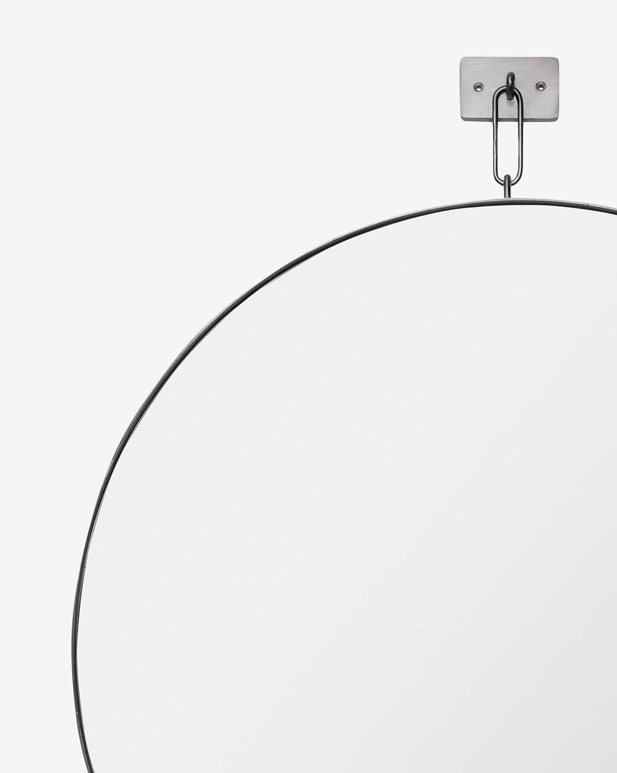 Haven Wall Mirror Stainless Steel Thin Frame  Industrial Style