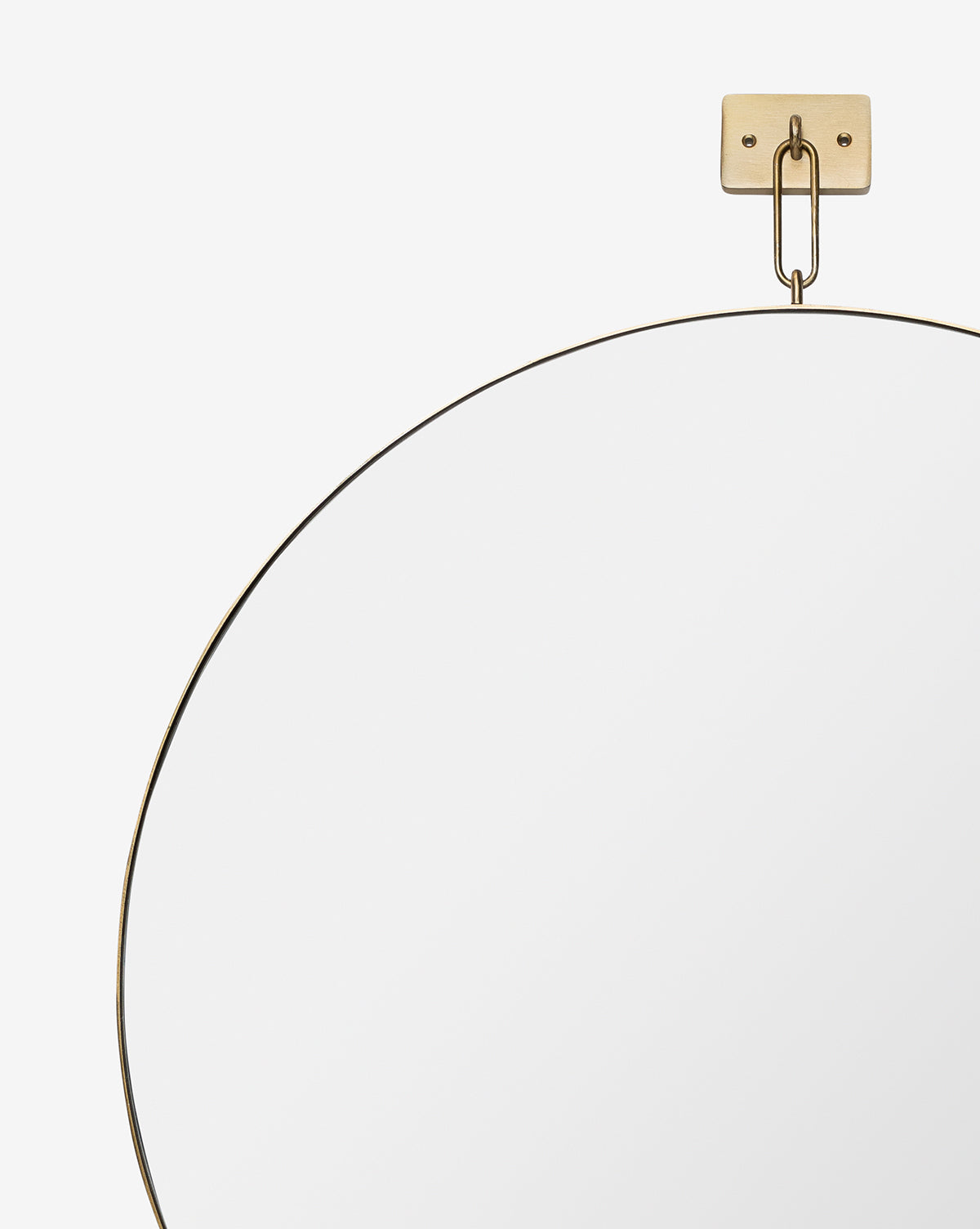 Haven Wall Mirror Stainless Steel Thin Frame  Industrial Style