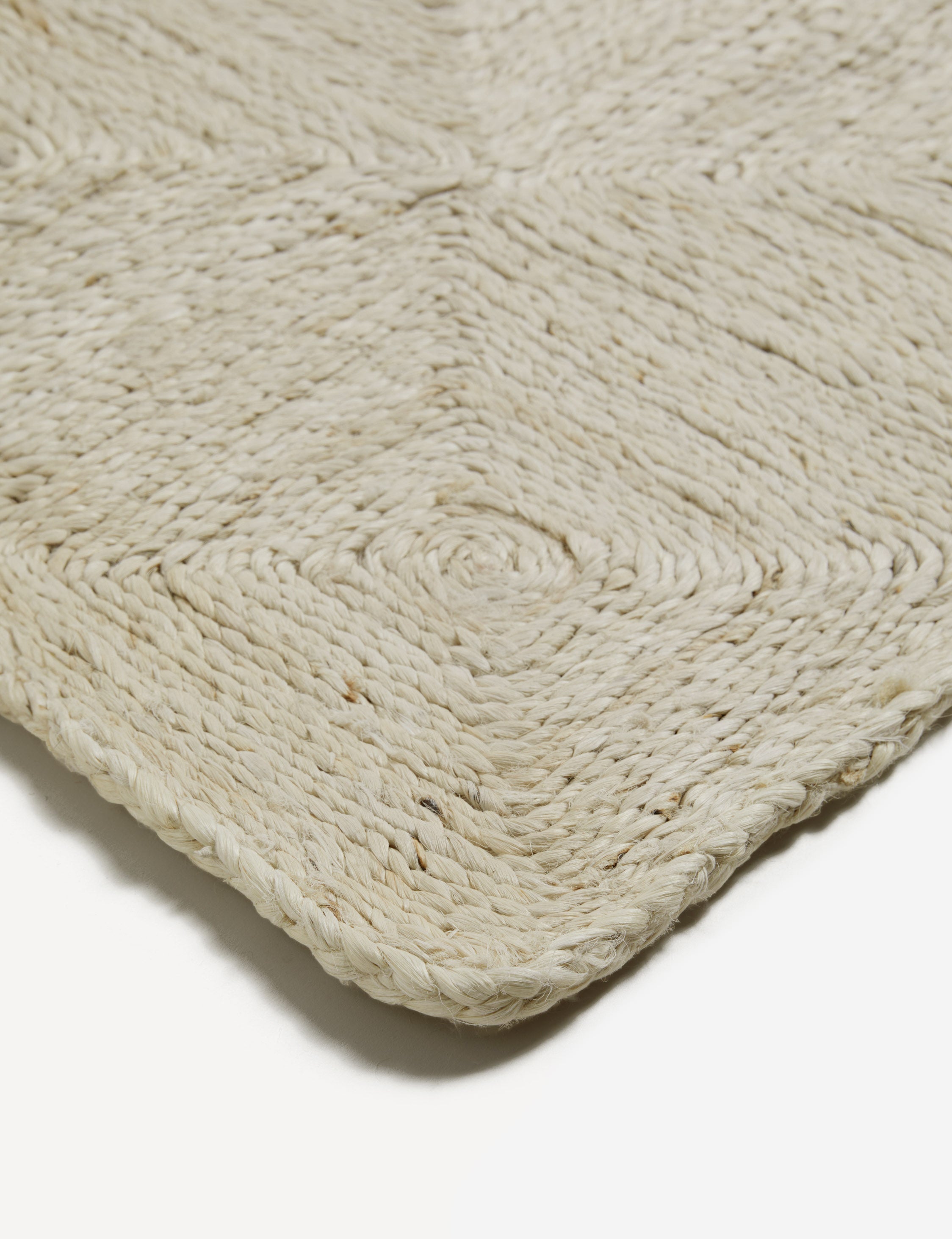 Haven Handmade Jute Rug | Handwoven Grid Design by Jake Arnold