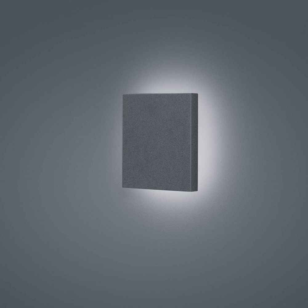 Brix LED Outdoor Wall Light | Graphite, IP65 Waterproof