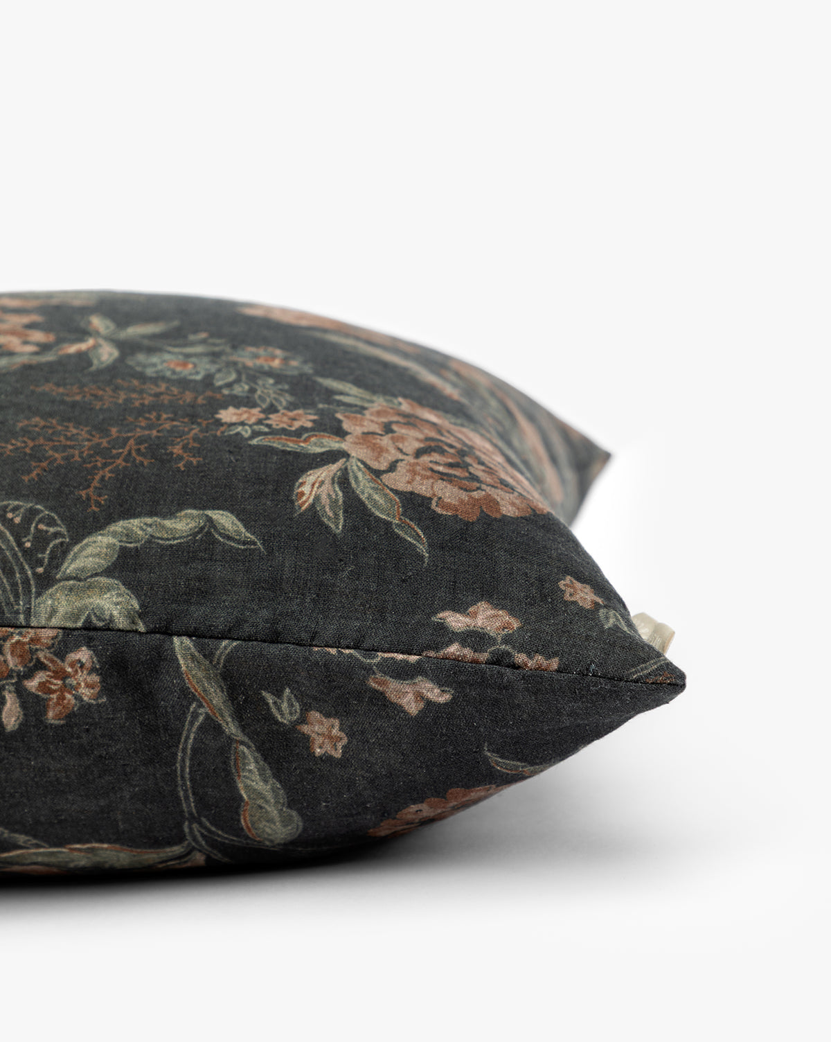 Bristol Pillow Cover  Vintage Floral Design in Earthy Tones