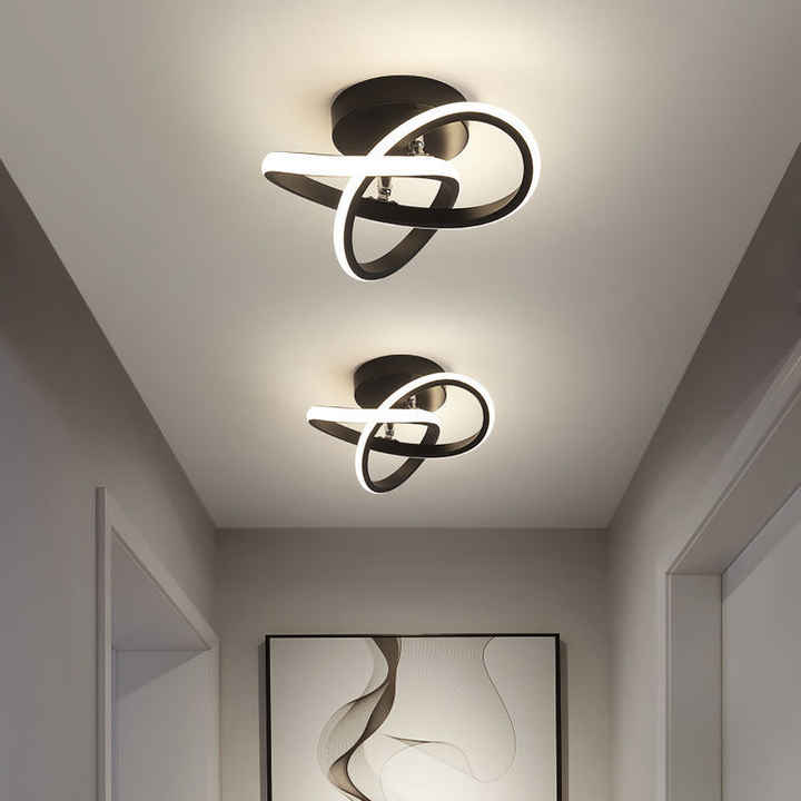 Cura LED Plafondlamp | Geometrisch Design, Energiezuinig