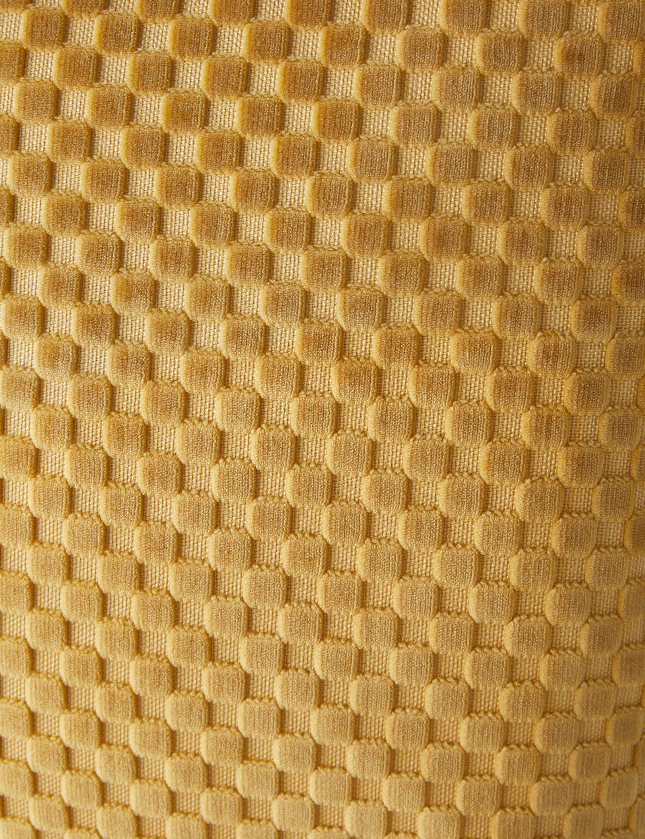 Bello Velvet Pillow | High-Low Checker Pattern, Textural Design