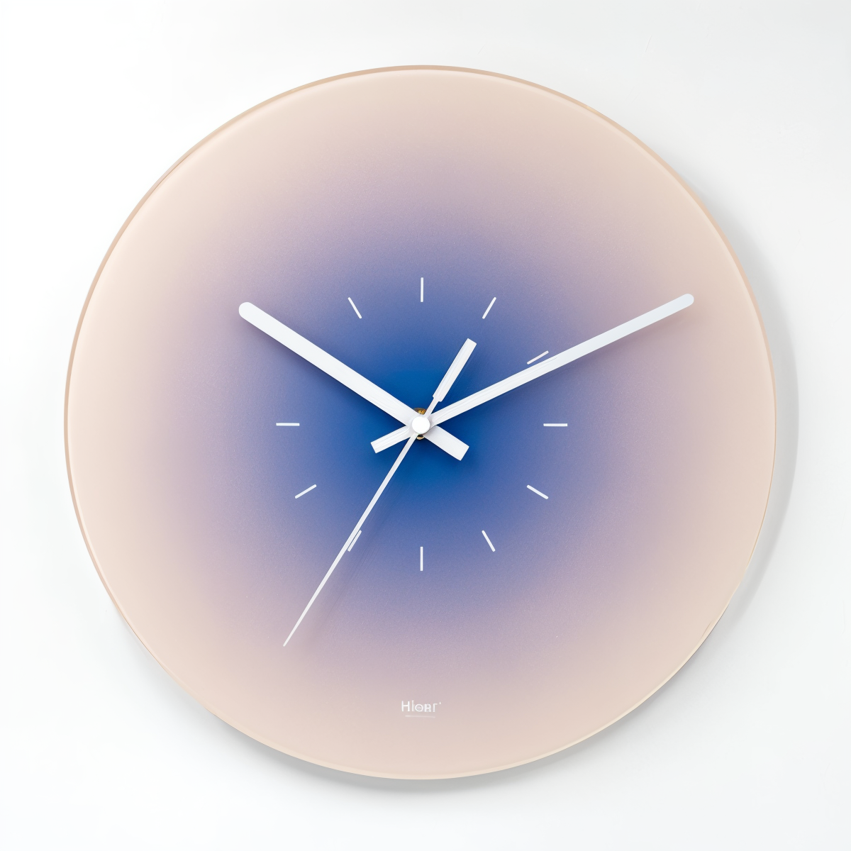 Bello Wall Clock | Silent Quartz Movement, Glass Design - Ø 30 cm