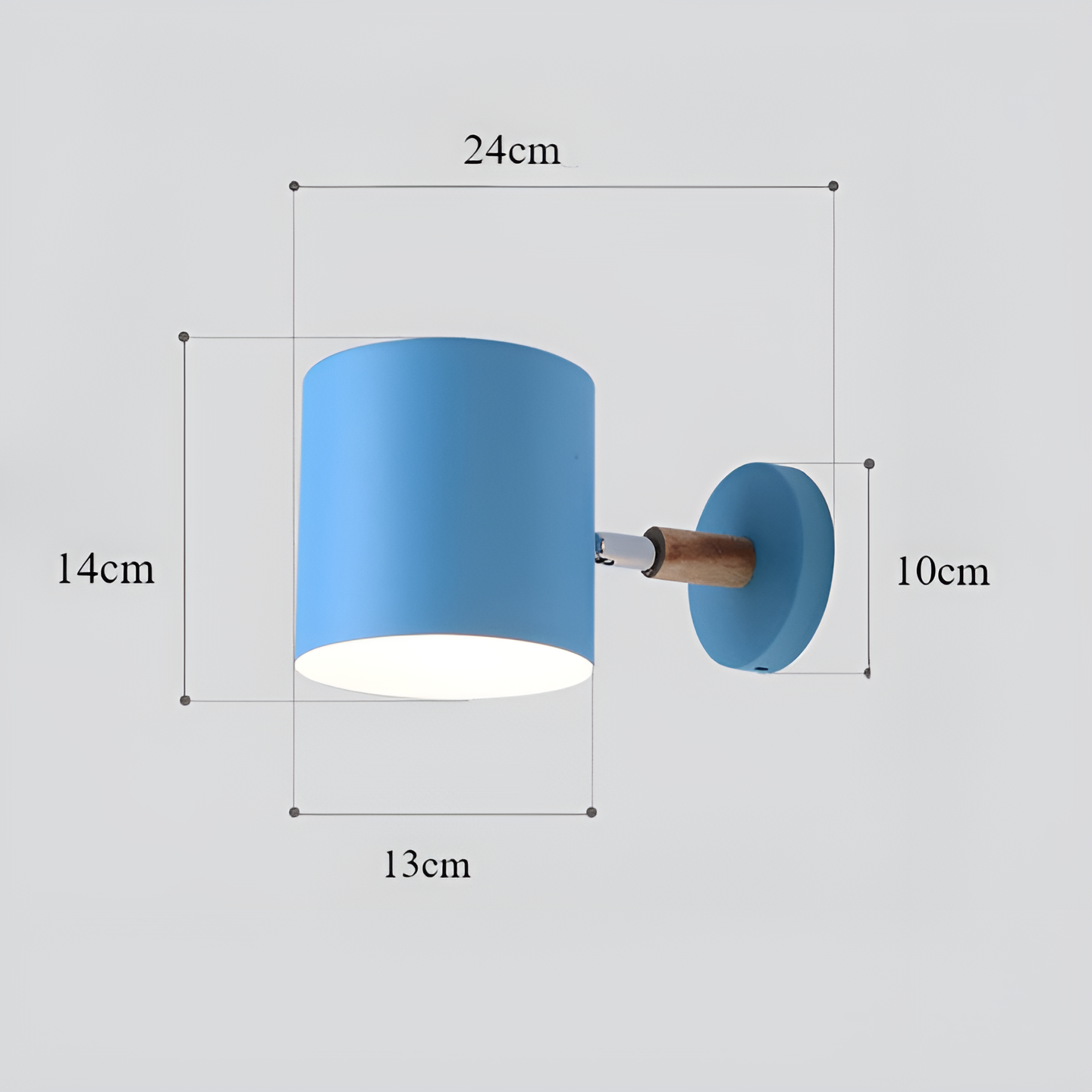 Bello Wall Lamp | Adjustable Shade, Scandinavian Design