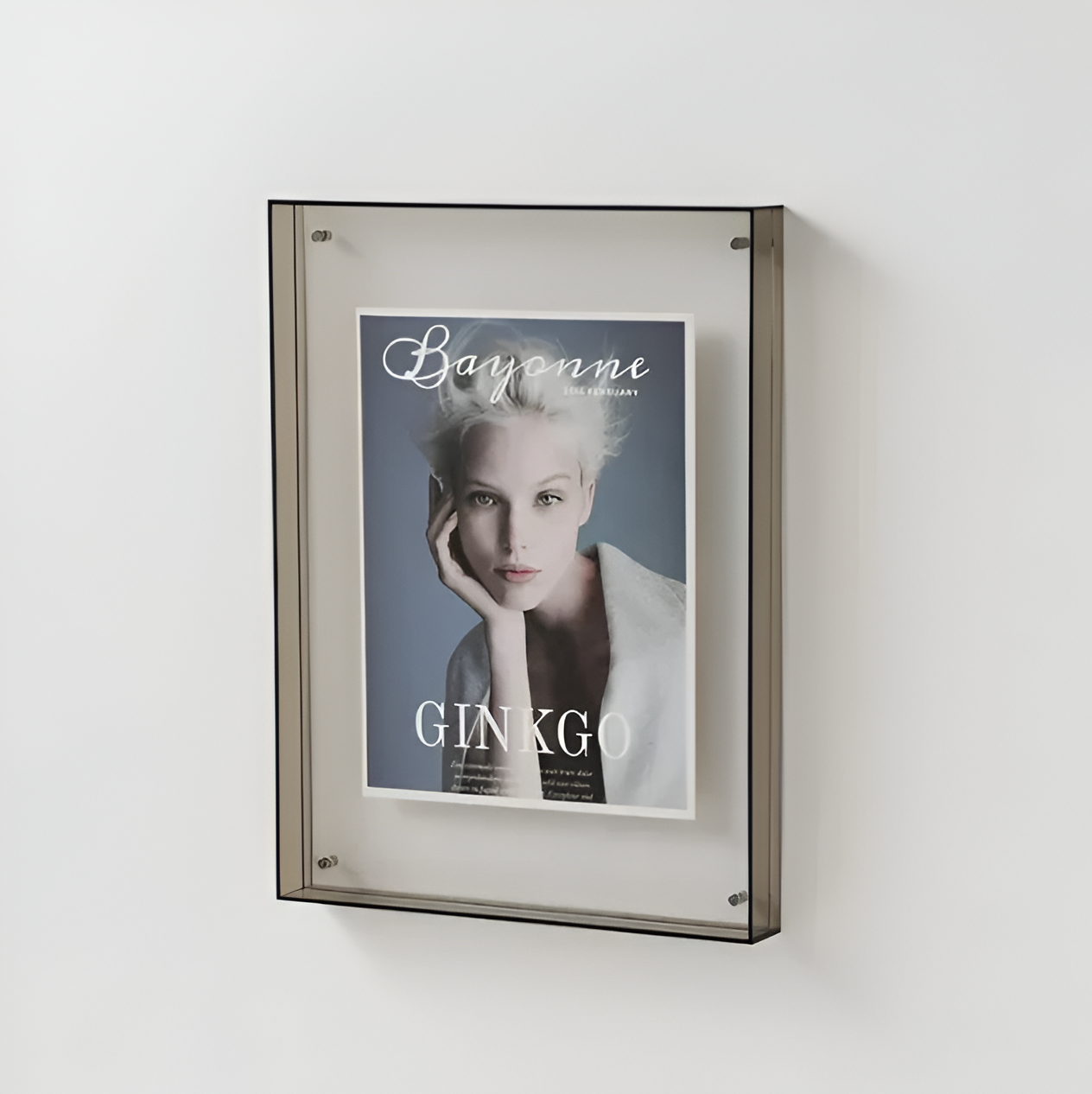 Seravina Acrylic Photo Frame | Modern Minimalist, Freestanding Display
