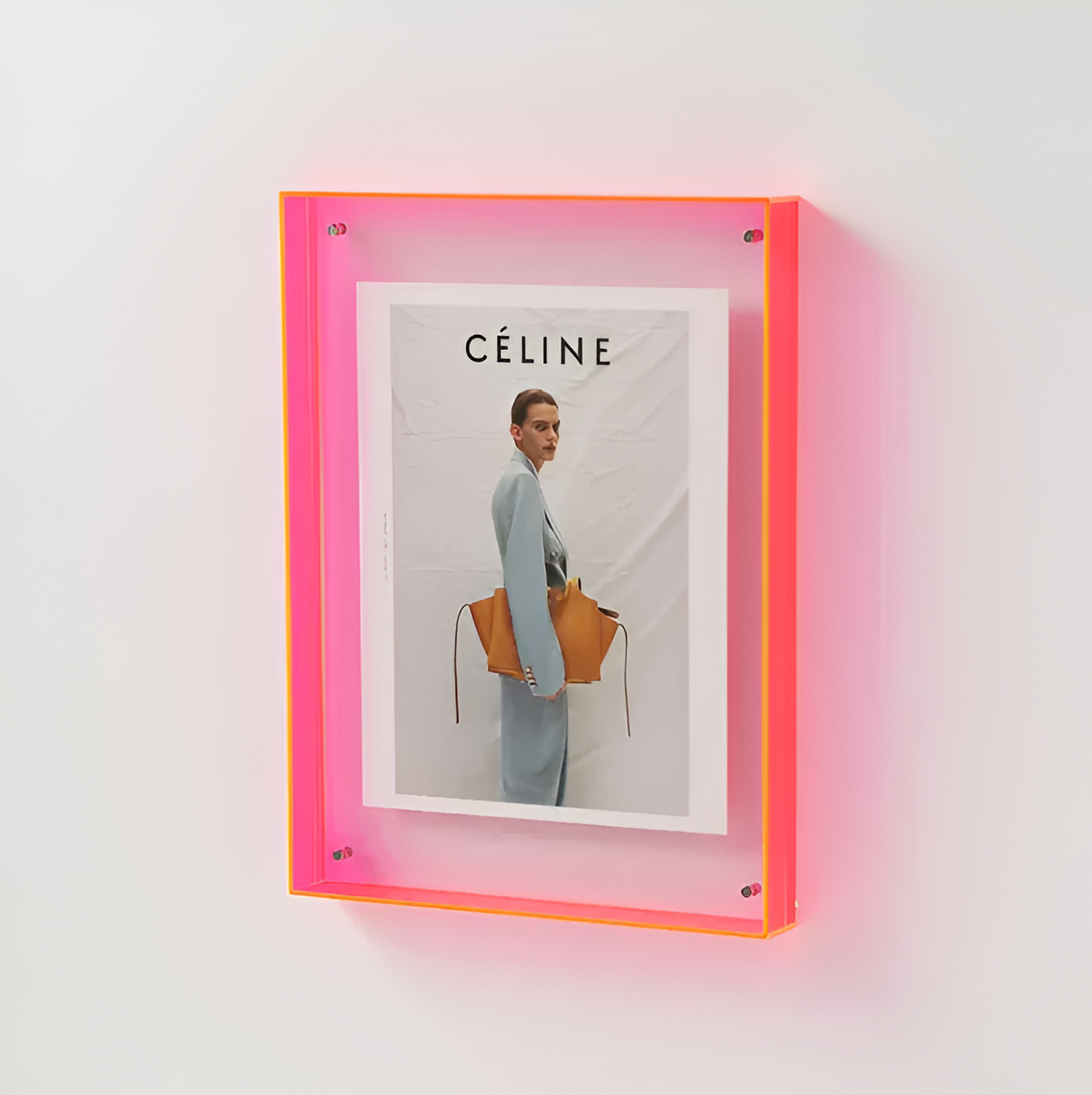 Seravina Acrylic Photo Frame | Modern Minimalist, Freestanding Display