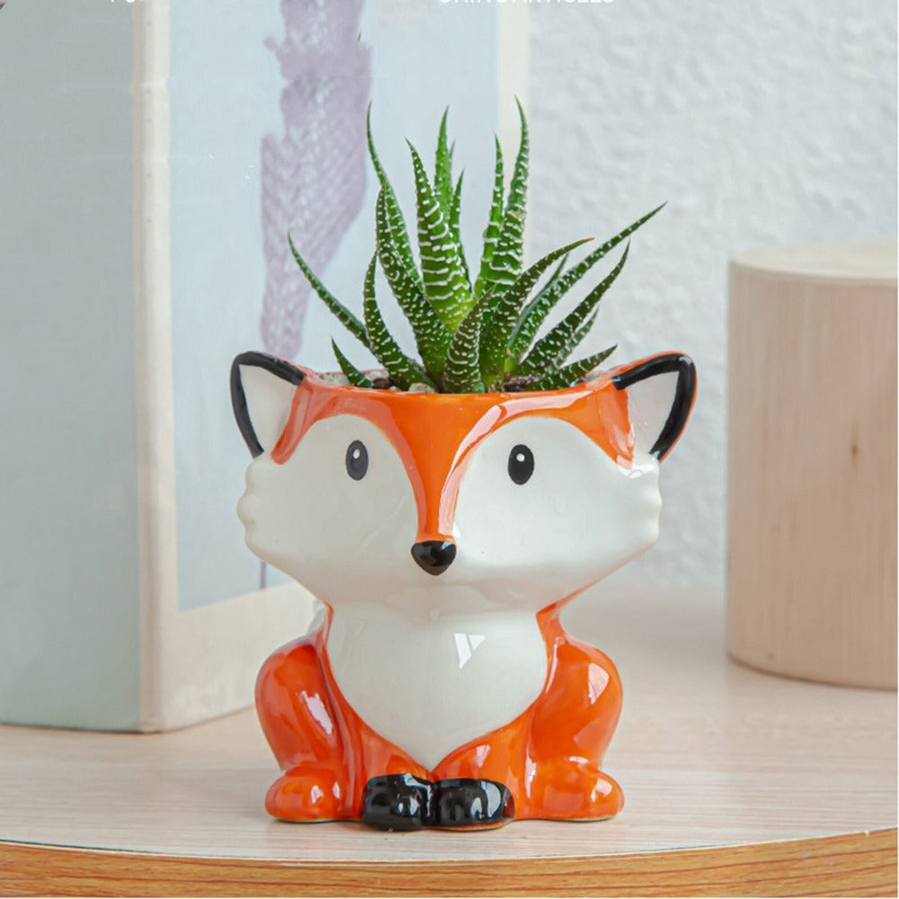Bingo Animal Planters | Ceramic, 5 Unique Variants for Succulents