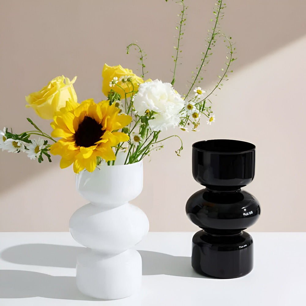 Luna Glass Vase | Scandinavian Design, Minimalist Style