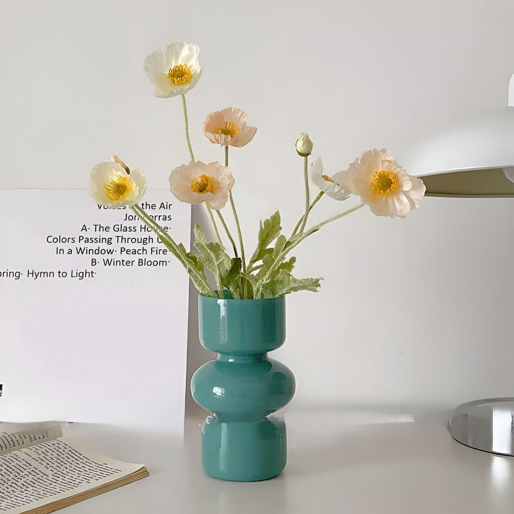 Luna Glass Vase | Scandinavian Design, Minimalist Style