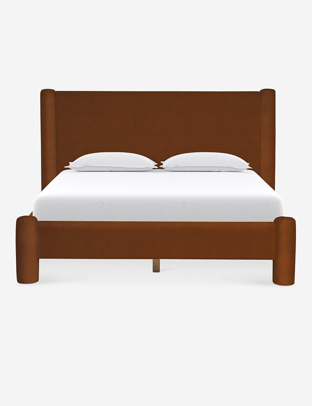 Bello Bed | Oversized Headboard, Fully-Upholstered Frame