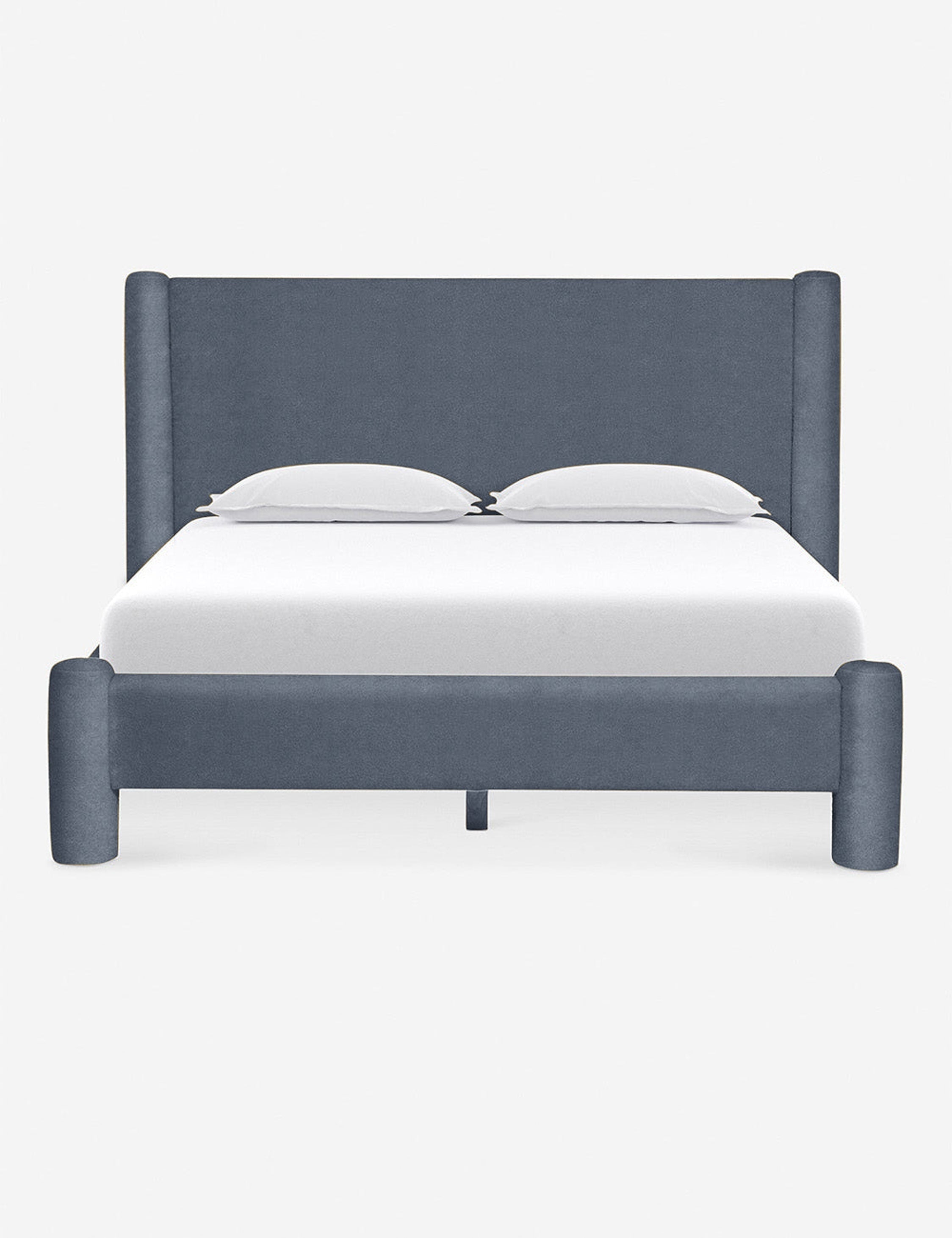 Bello Bed | Oversized Headboard, Fully-Upholstered Frame
