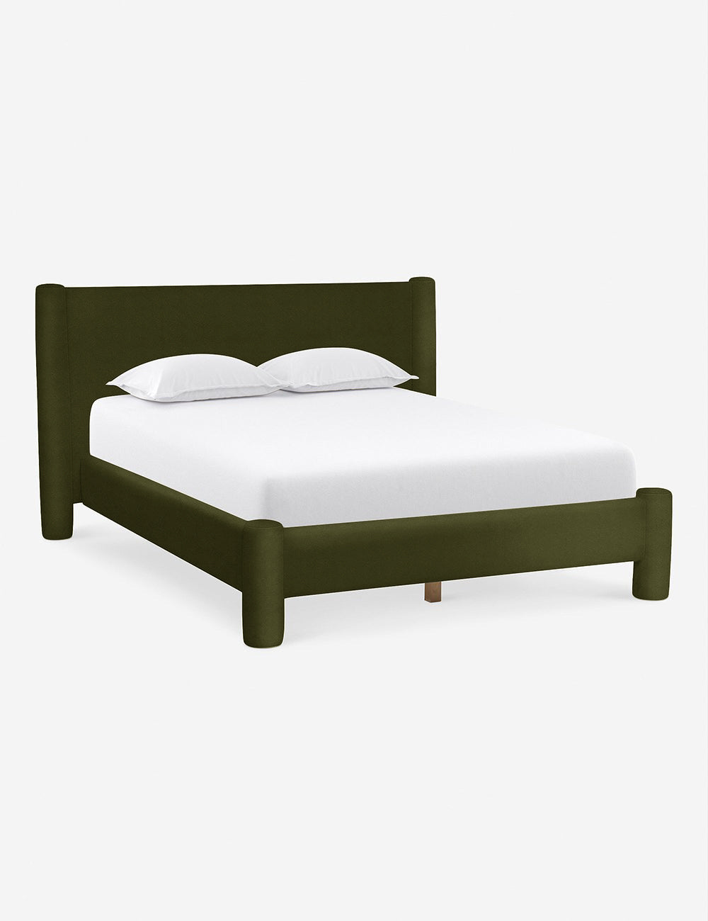 Bello Bed | Oversized Headboard, Fully-Upholstered Frame