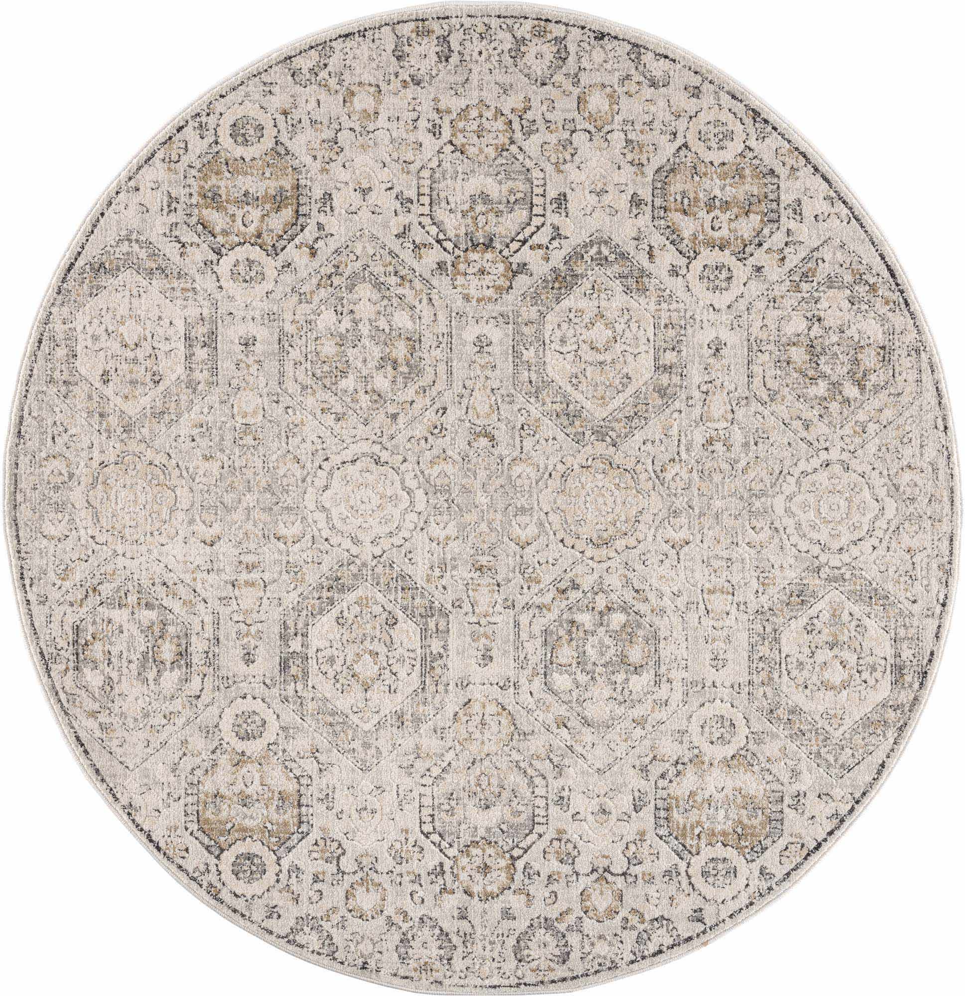 Paxley Area Rug  Moroccan Style, Medium Pile Polypropylene