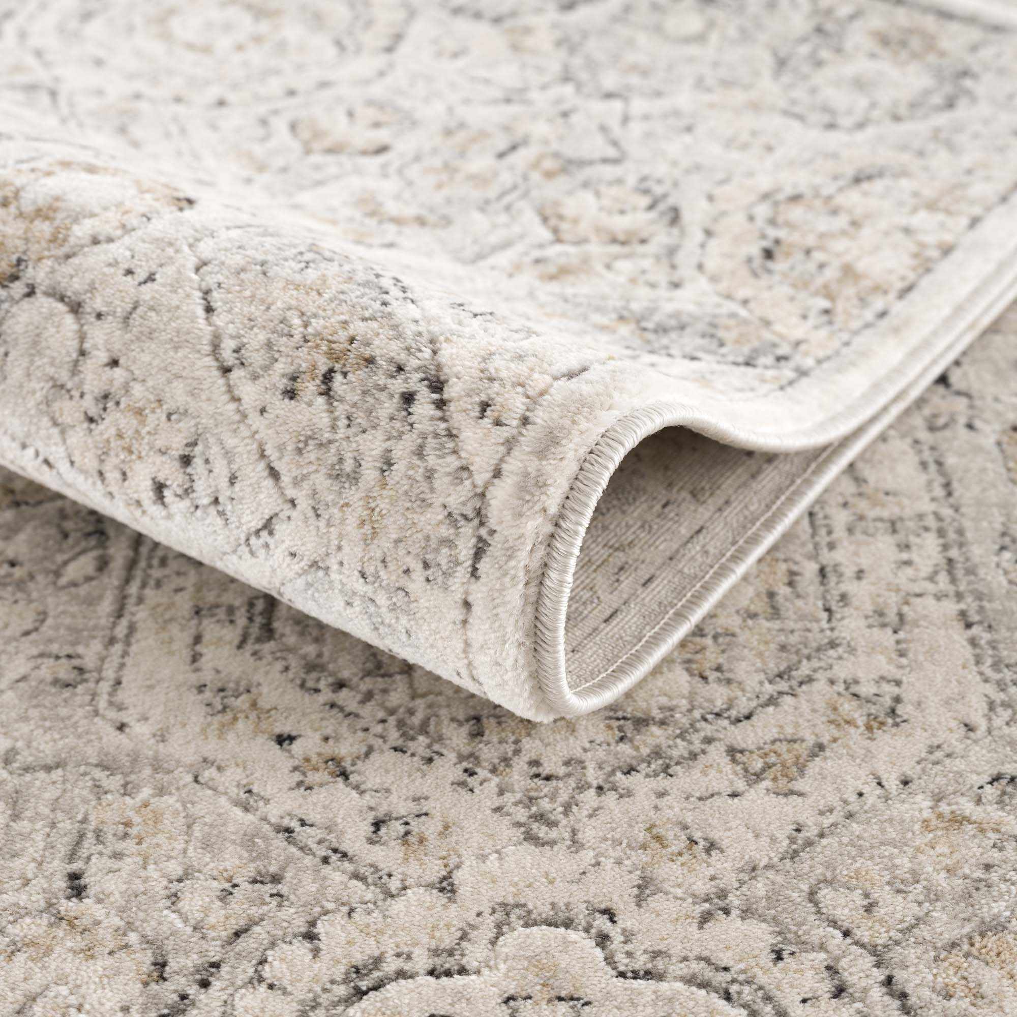 Paxley Area Rug  Moroccan Style, Medium Pile Polypropylene