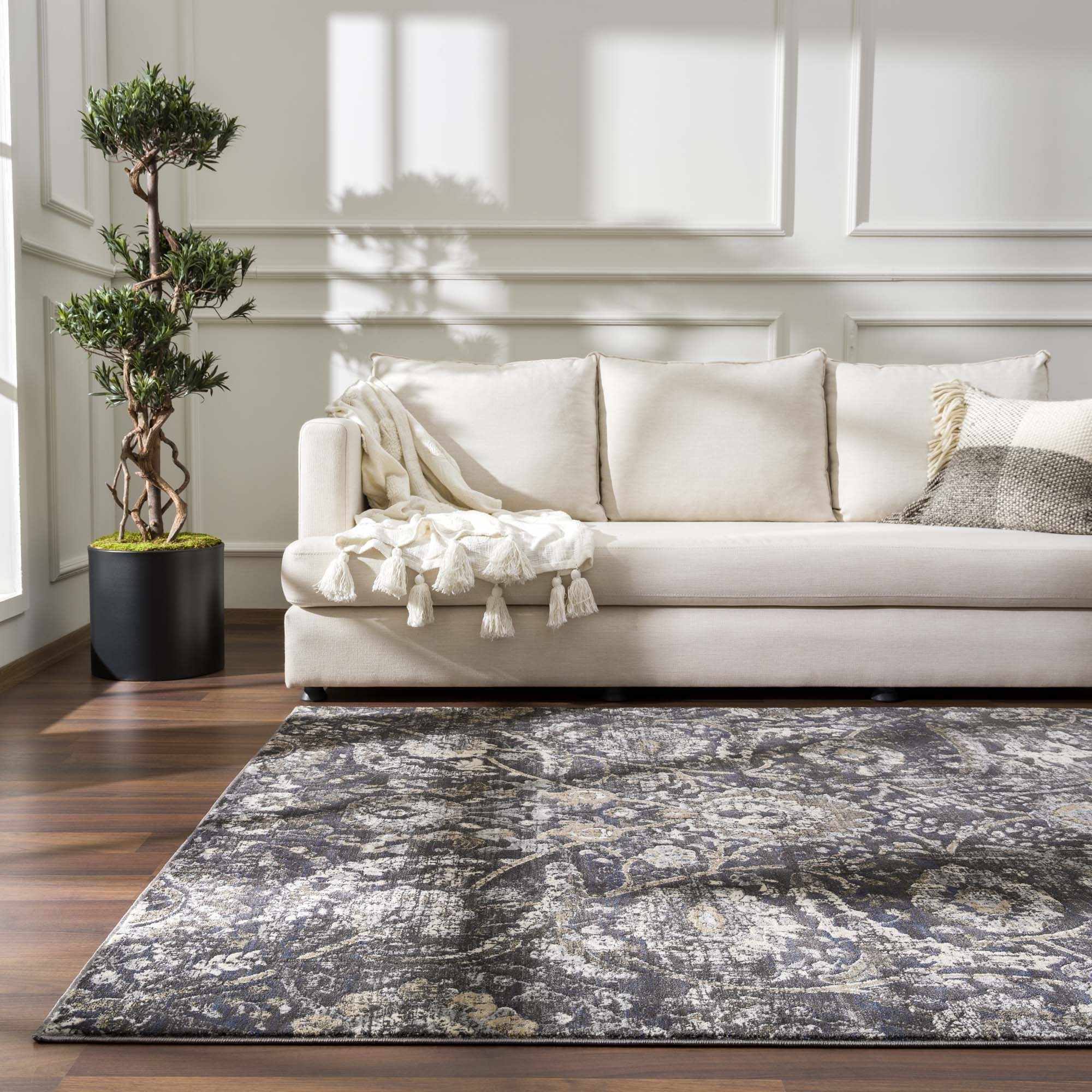 Brielle Area Rug  Traditional Persian Design, Machine Woven