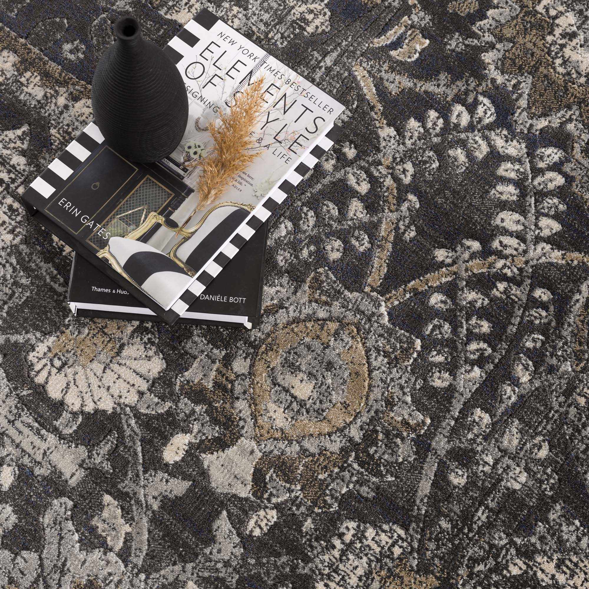 Brielle Area Rug  Traditional Persian Design, Machine Woven