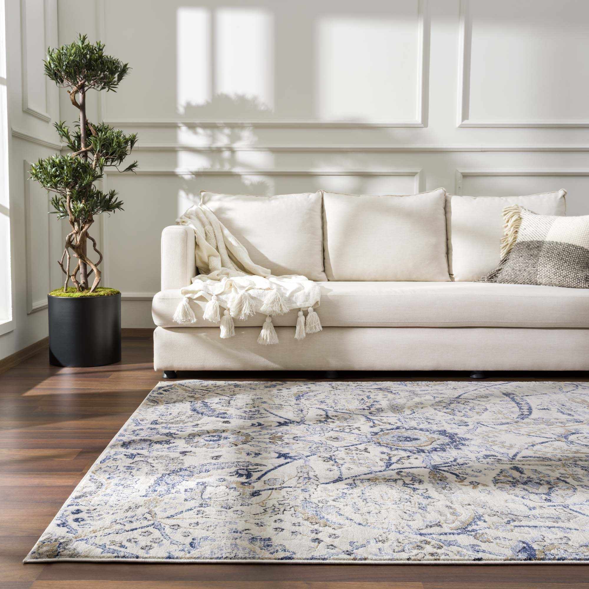 Bela Oushak Rug  Machine Woven  100% Polypropylene